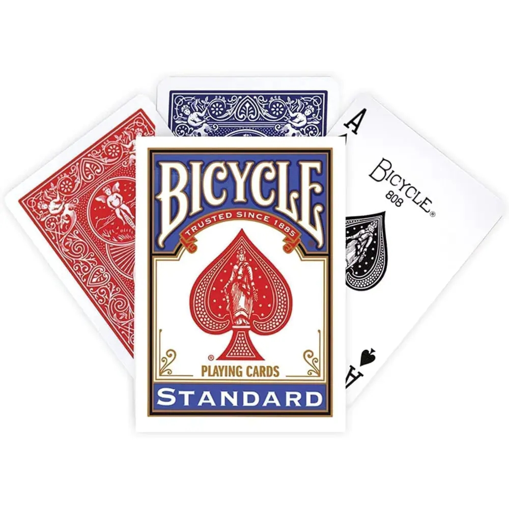 Bicycle | 2 Li Paket Standard Indeks -Mavi Ve Kırmızı Oyun Kartı