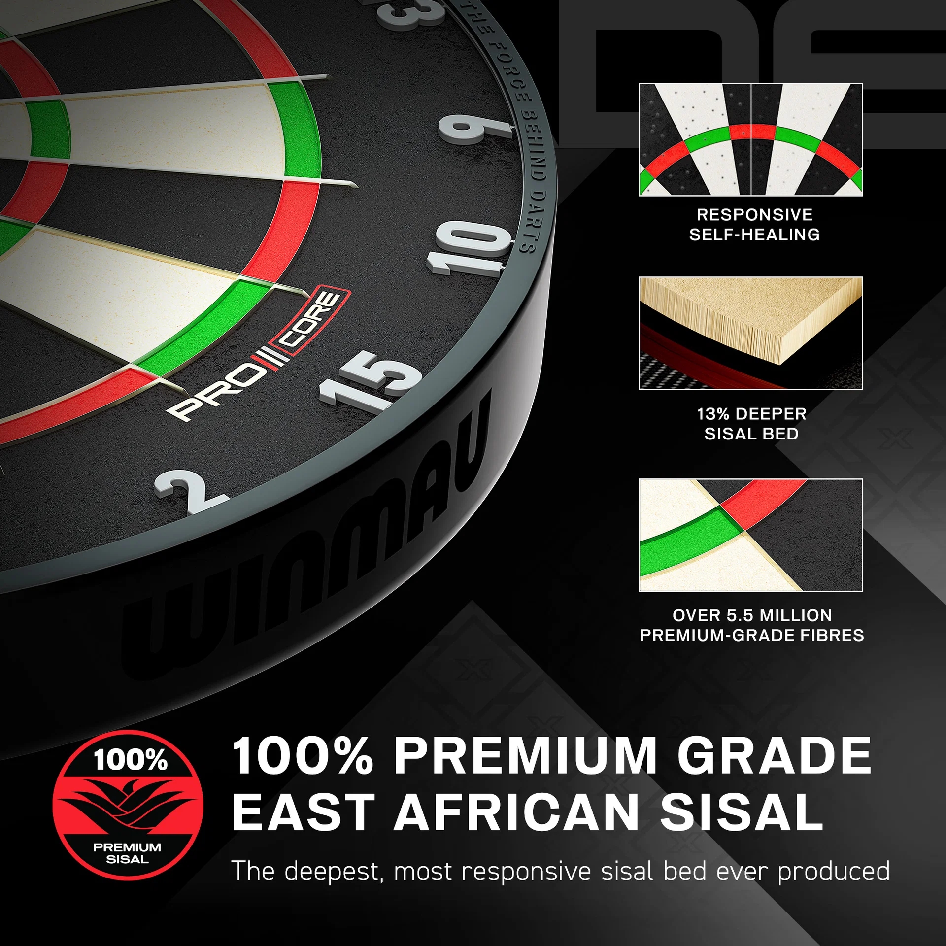 Winmau Blade X Profesyonel Dart Tahtası