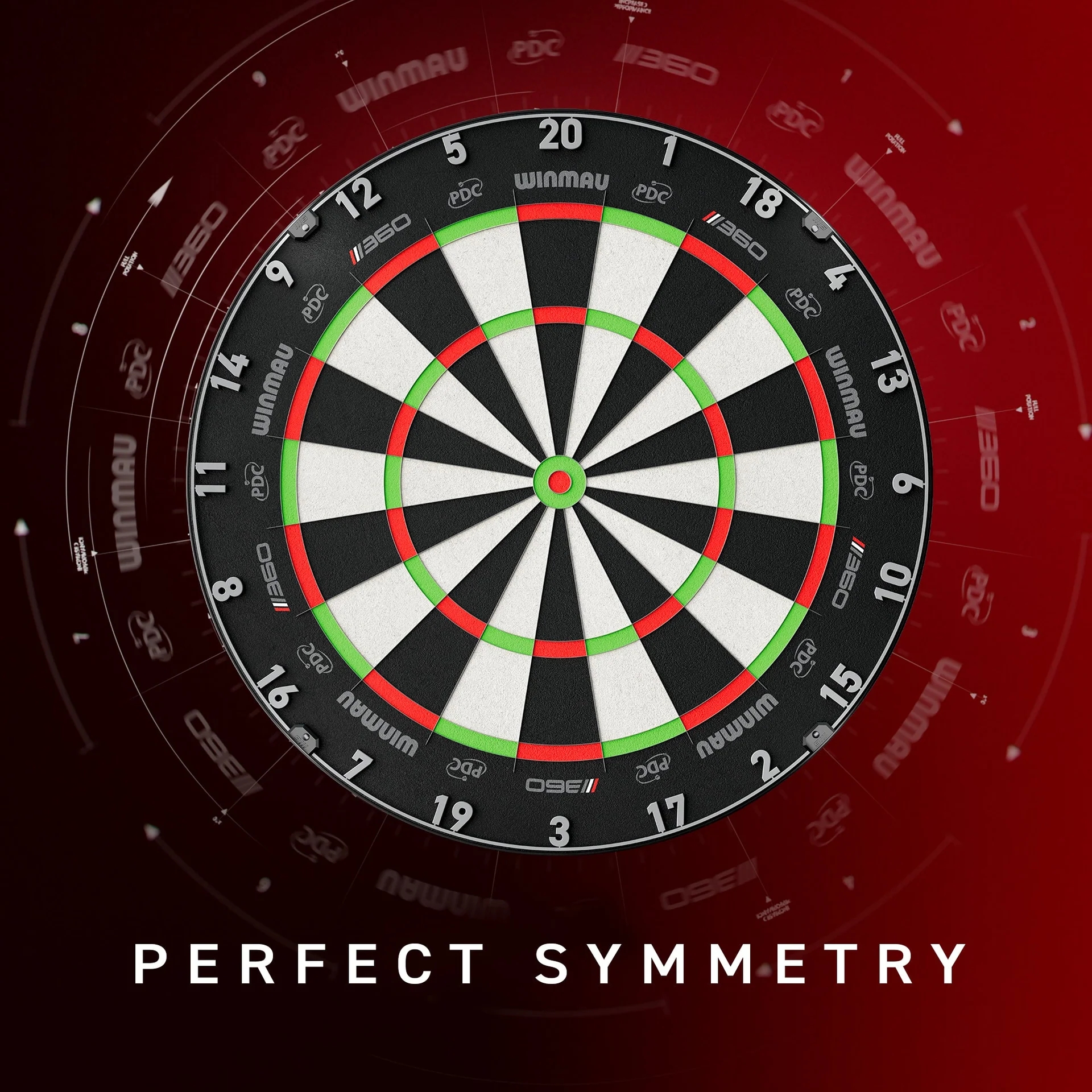Winmau Blade 360 Profesyonel Dart Tahtası
