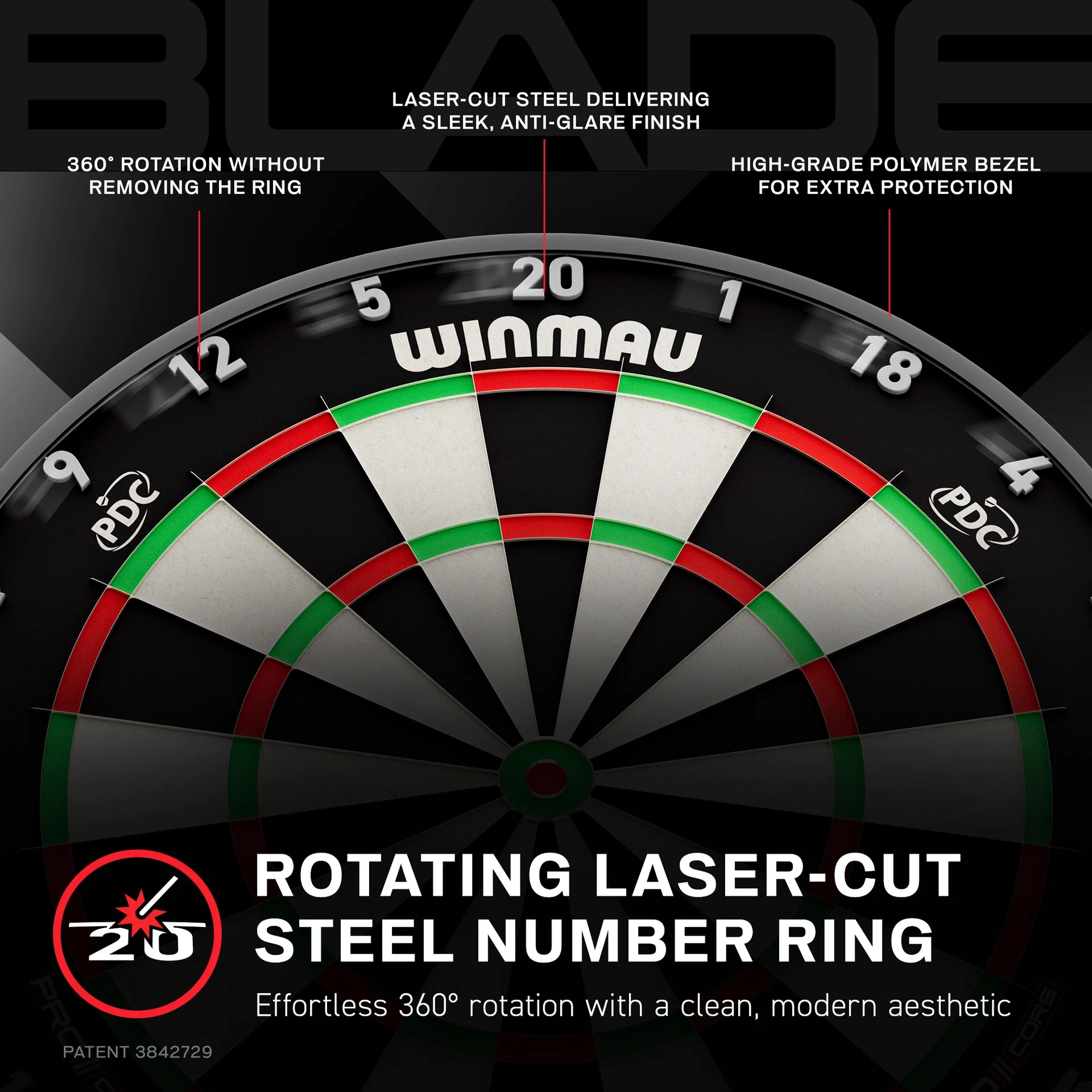 Winmau Blade X Profesyonel Dart Tahtası