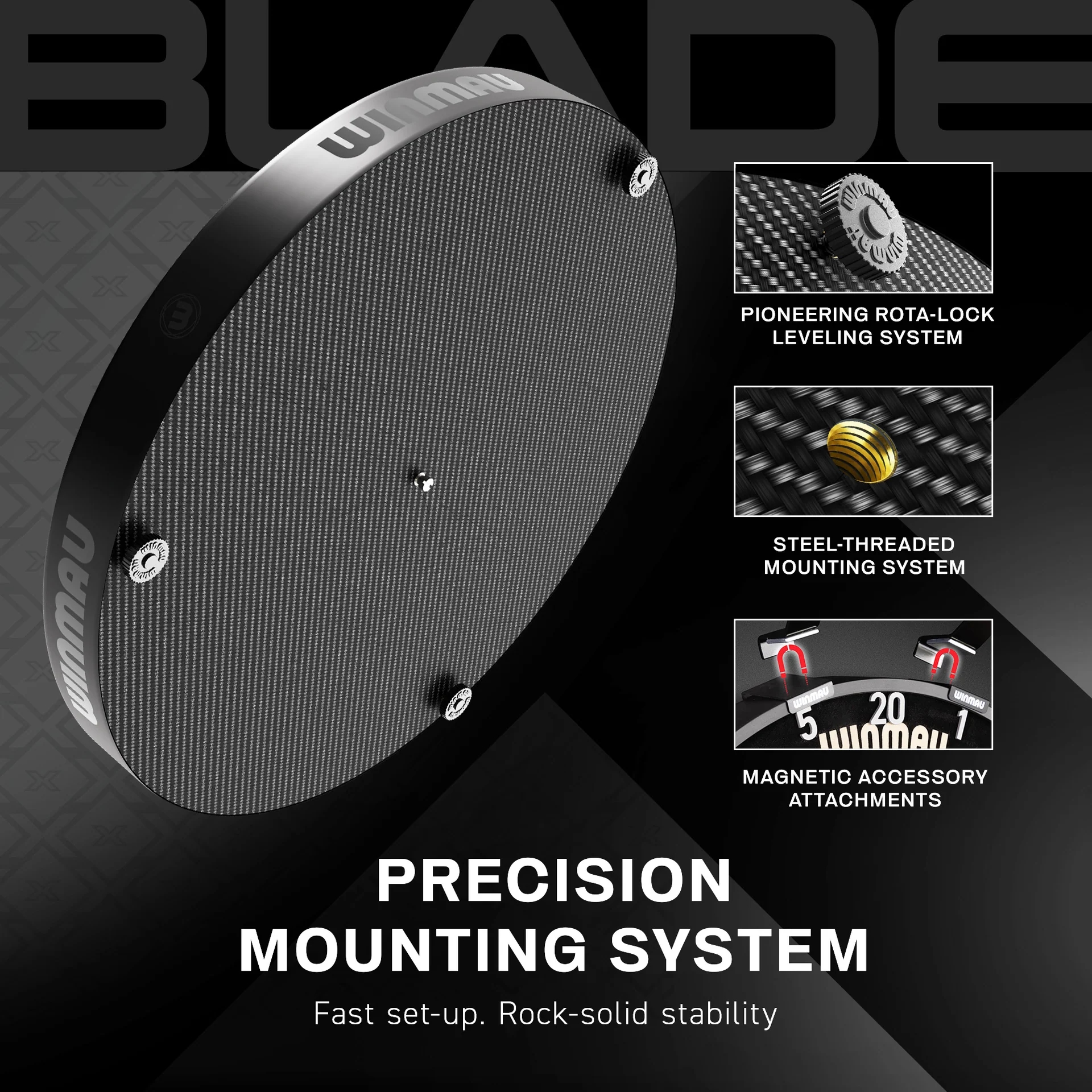 Winmau Blade X Profesyonel Dart Tahtası