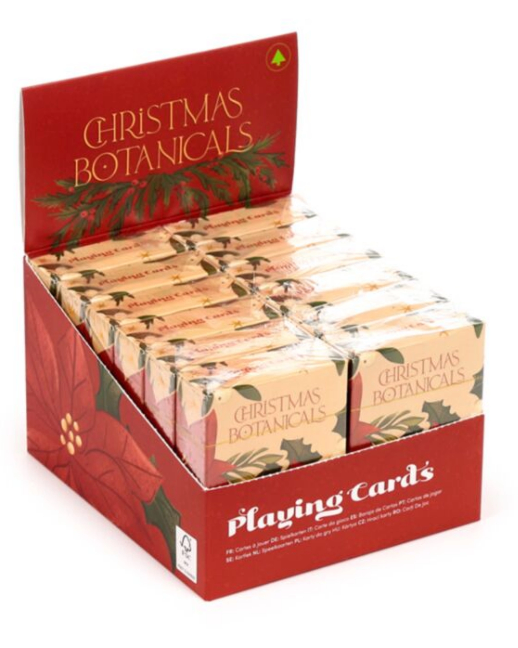 Christmas Botanicals Oyun Kartı by Puckator UK