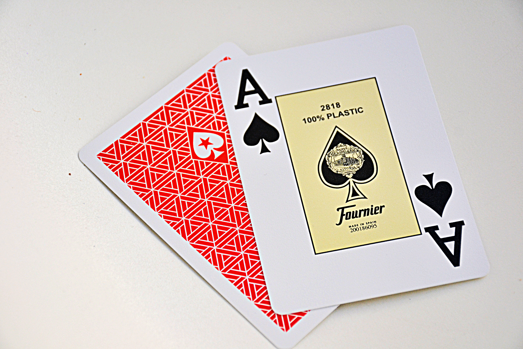 EPT Bicycle Europeen Poker Tour Oyun Kartı-kırmızı deste - DERYA