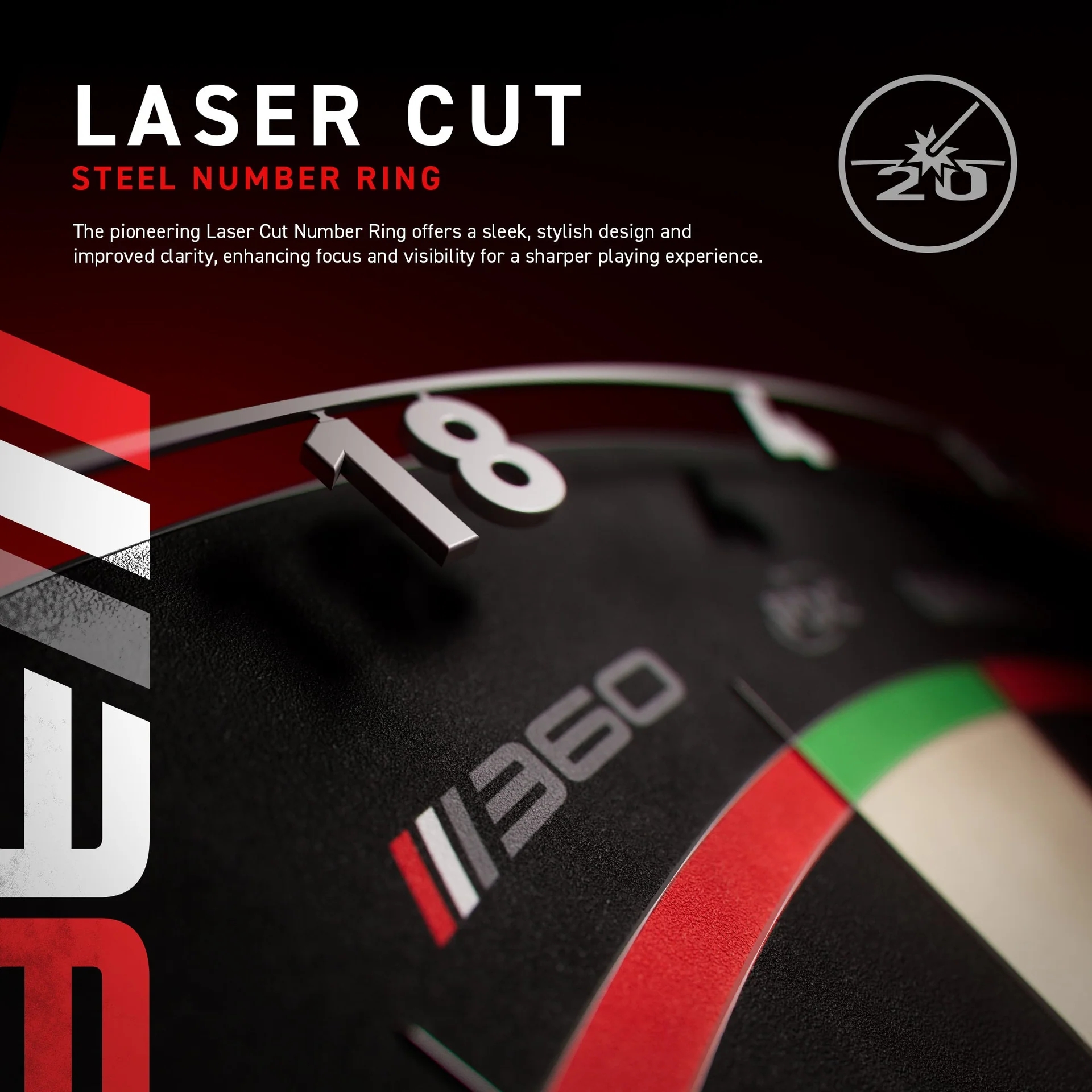 Winmau Blade 360 Profesyonel Dart Tahtası