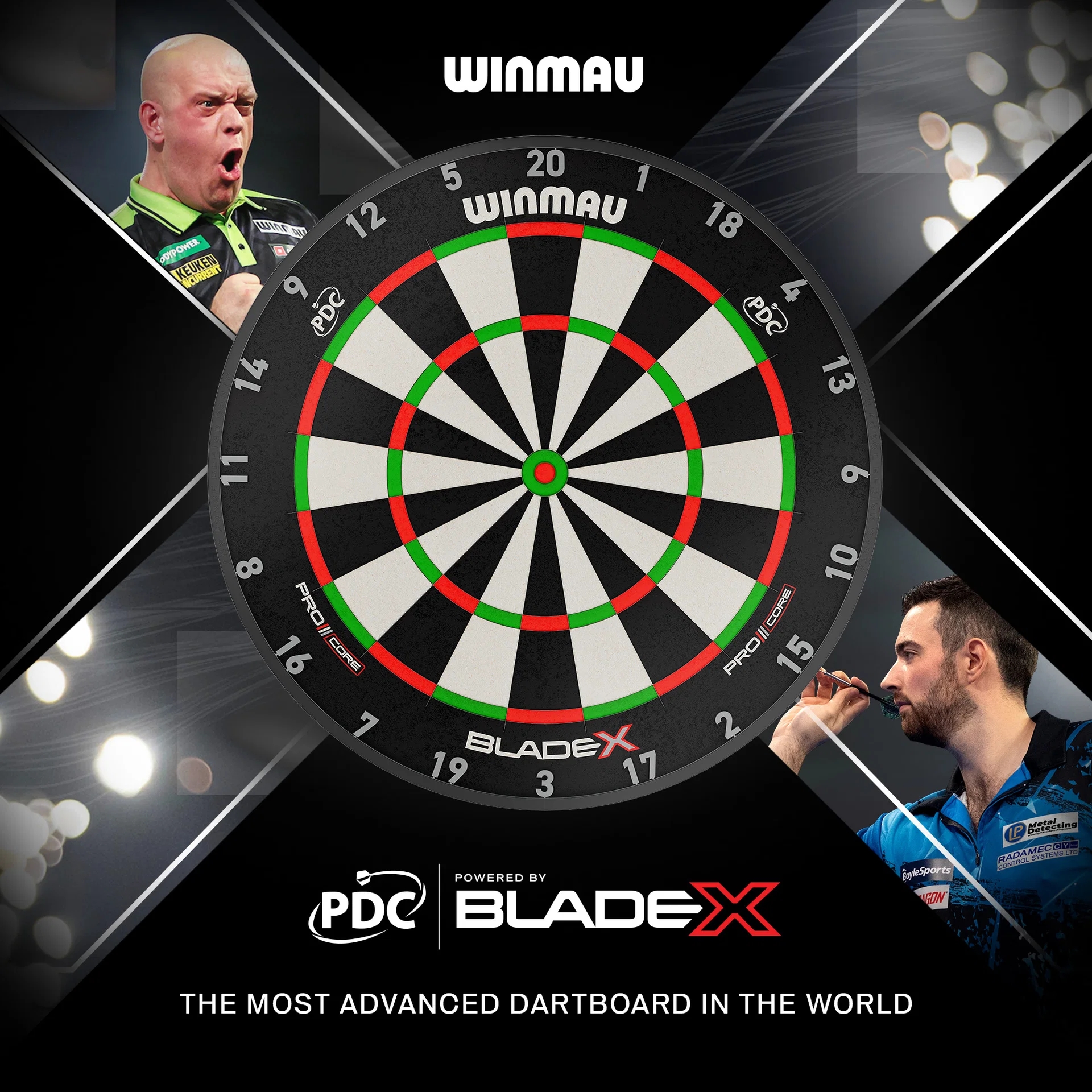 Winmau Blade X Profesyonel Dart Tahtası