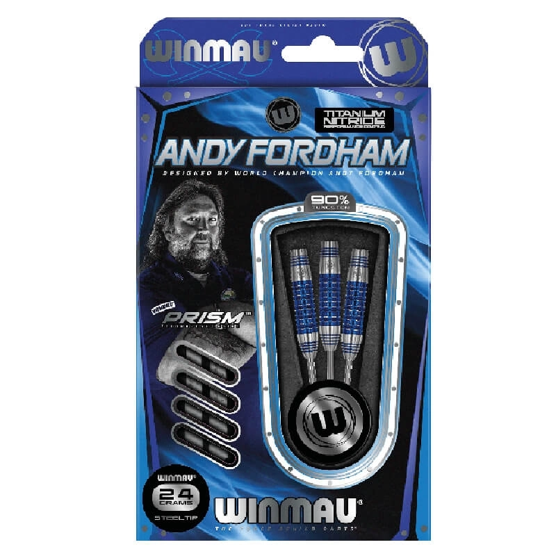 Winmau Andy Fordham %90 Tungsten Dart Oku 24g 