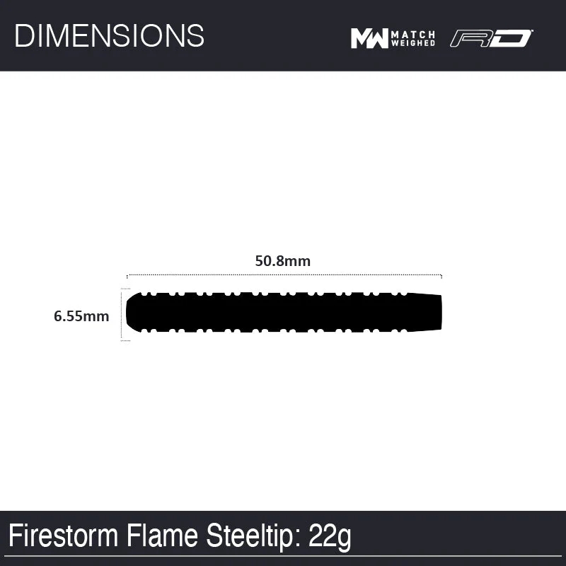 WINMAU FIRESTORM FLAME %90 TUNGSTEN