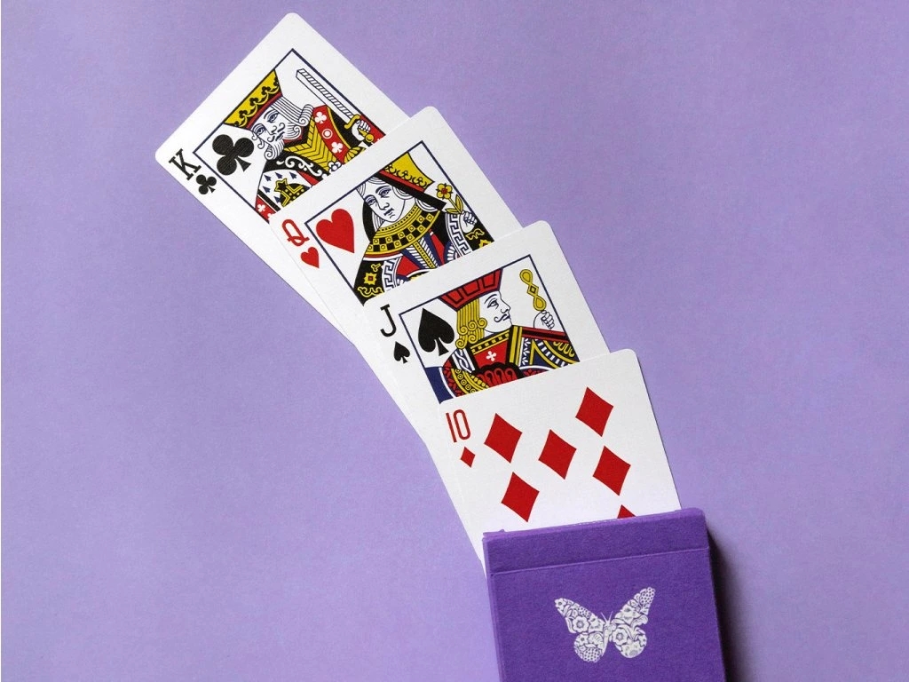 Butterfly Oyun Kartı (Royal Purple Edition)