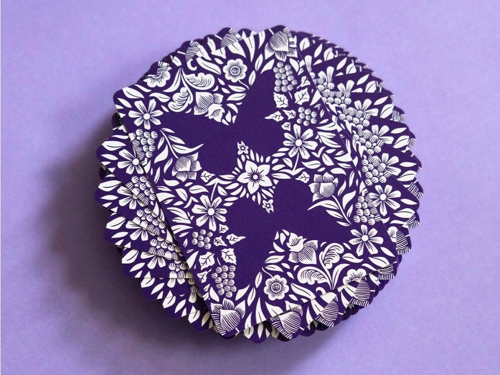 Butterfly Oyun Kartı (Royal Purple Edition)