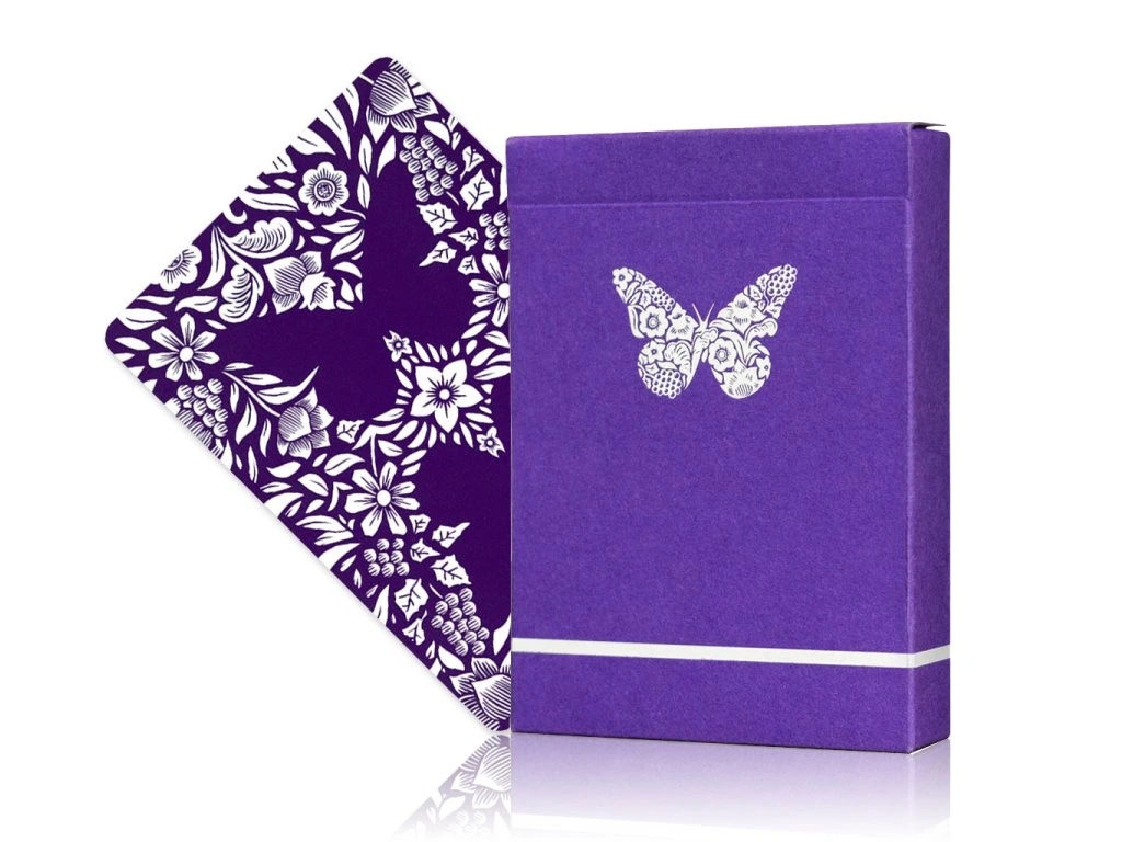 Butterfly Oyun Kartı (Royal Purple Edition)