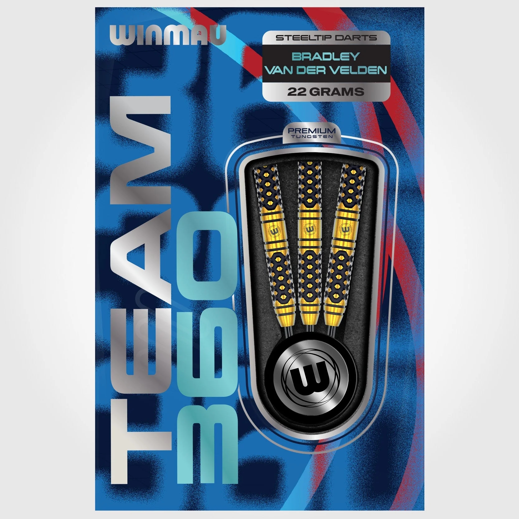 Winmau Bradley Van Der Velden Tungsten Çelik Uçlu Dart Oku 22gr