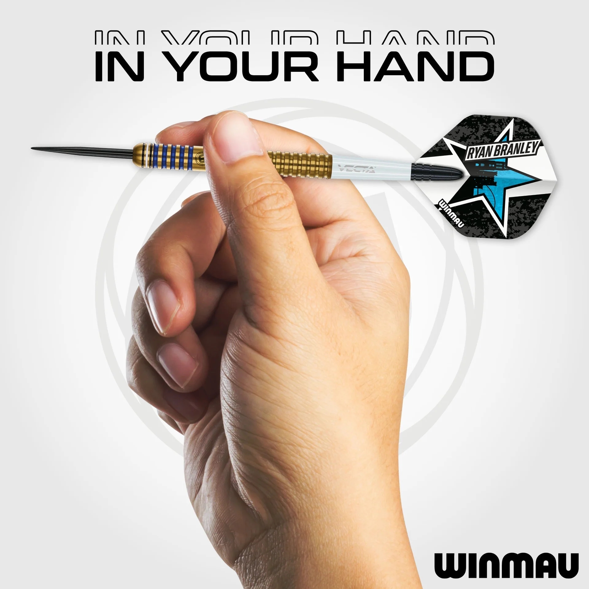 Winmau Ryan Branley Tungsten Çelik Uçlu Dart Oku 23gr