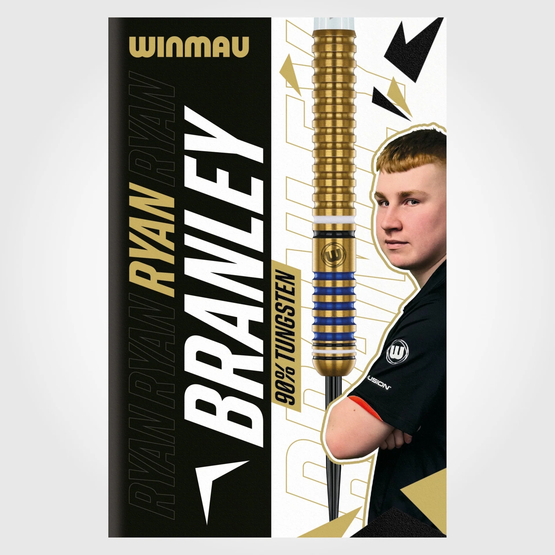 Winmau Ryan Branley Tungsten Çelik Uçlu Dart Oku 23gr