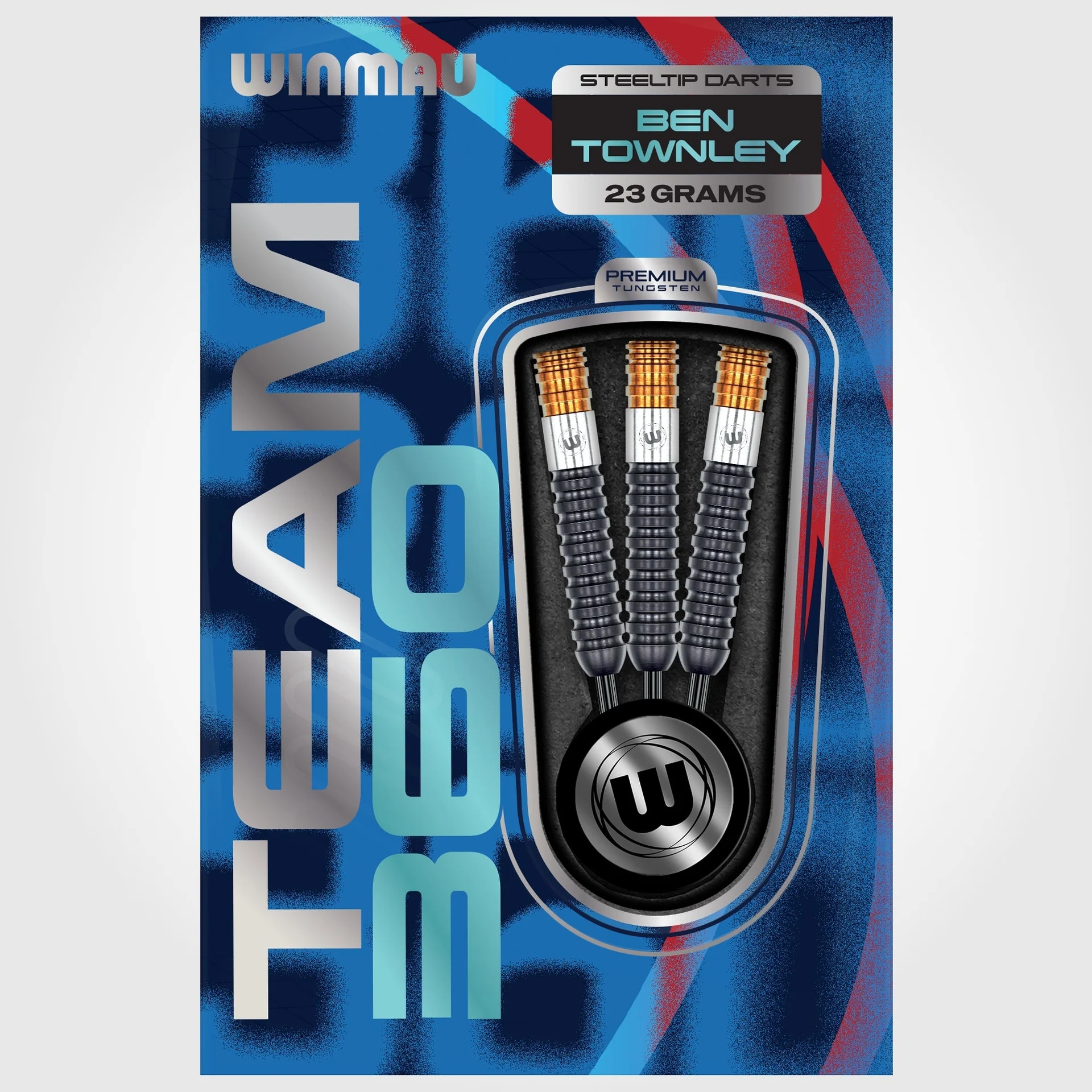 Winmau Ben Townley Tungsten Çelik Uçlu Dart Oku 23gr
