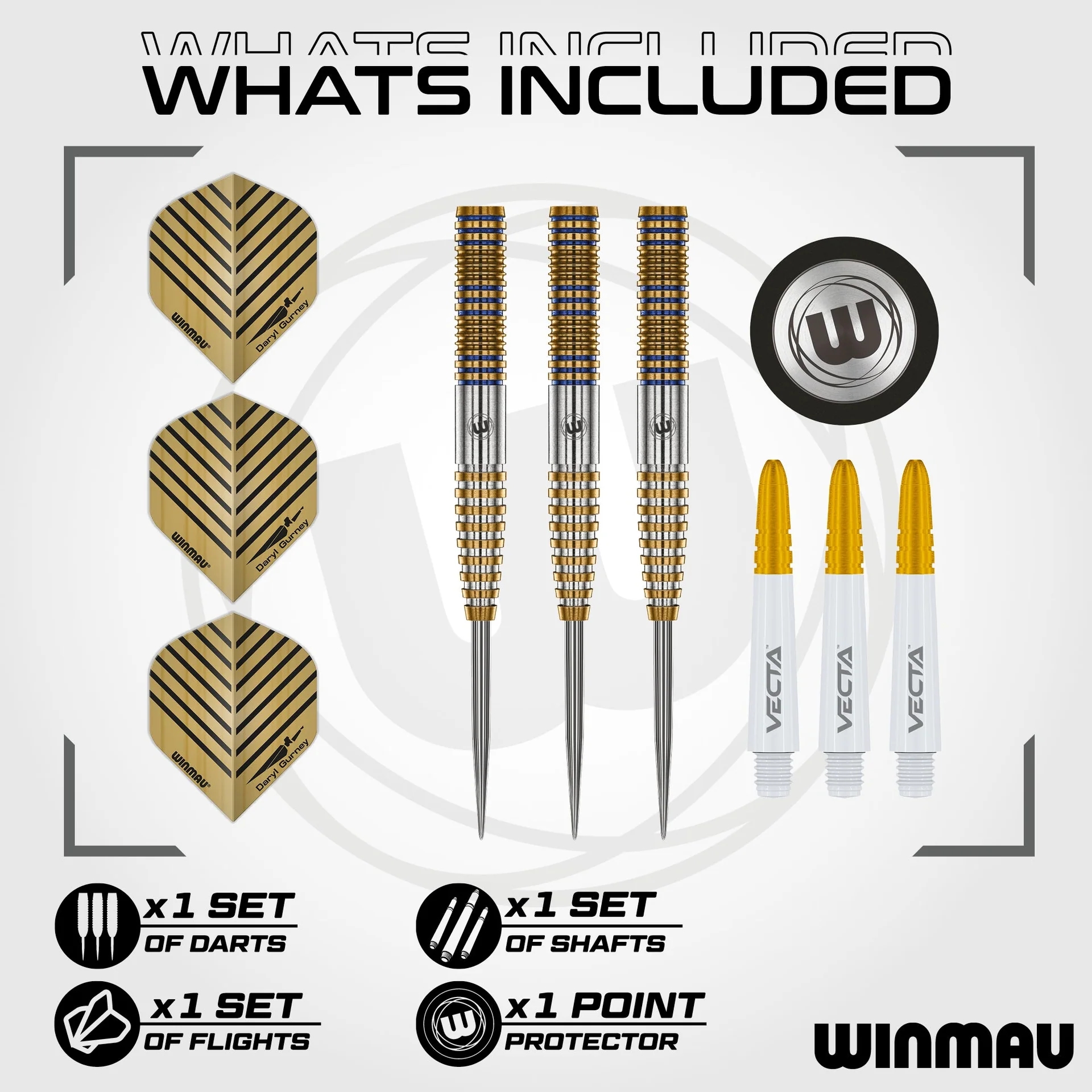 WINMAU Gurney Sıgnature Edıtıon Darts 23Gr