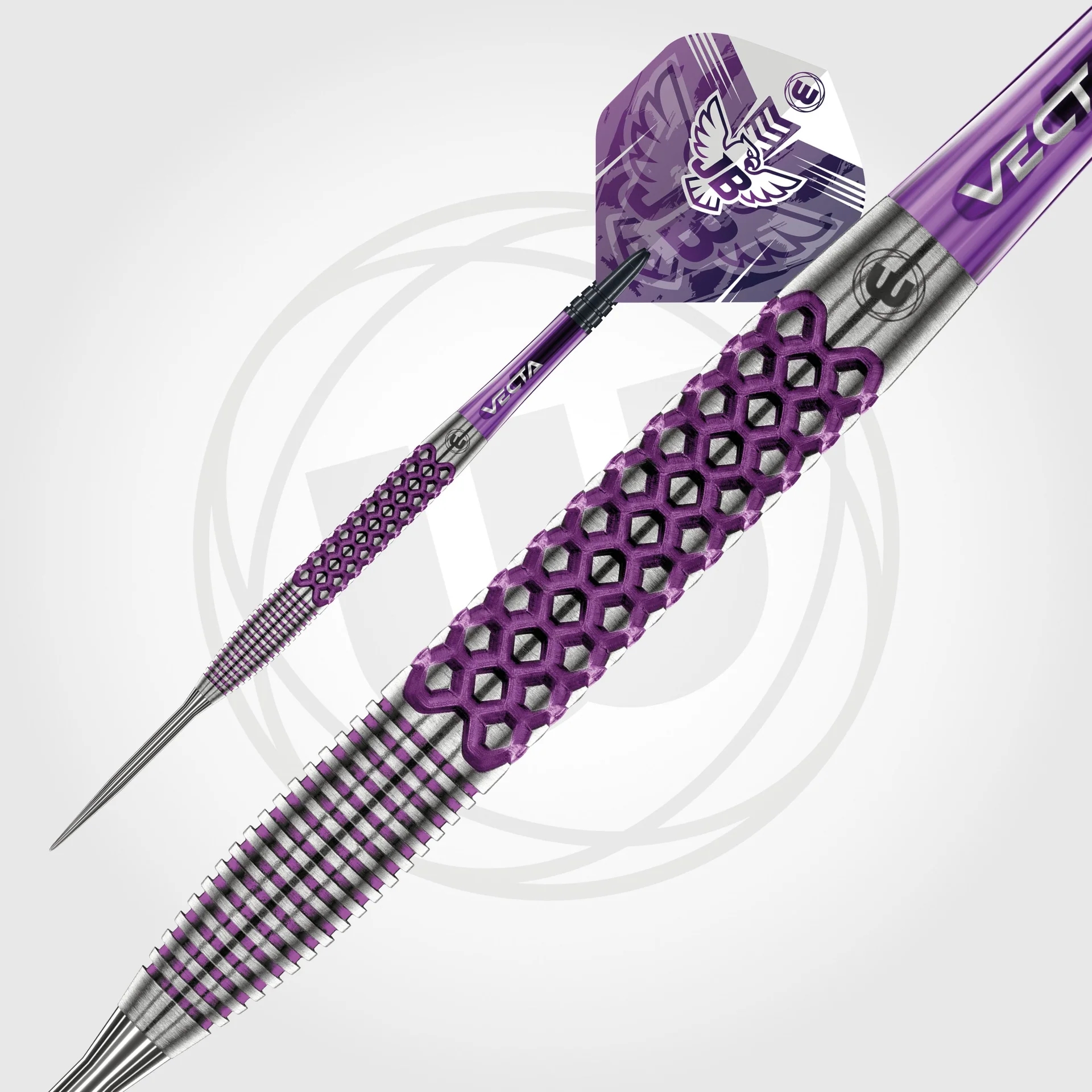 Winmau John Brown Tungsten Çelik Uçlu Dart Oku 22gr