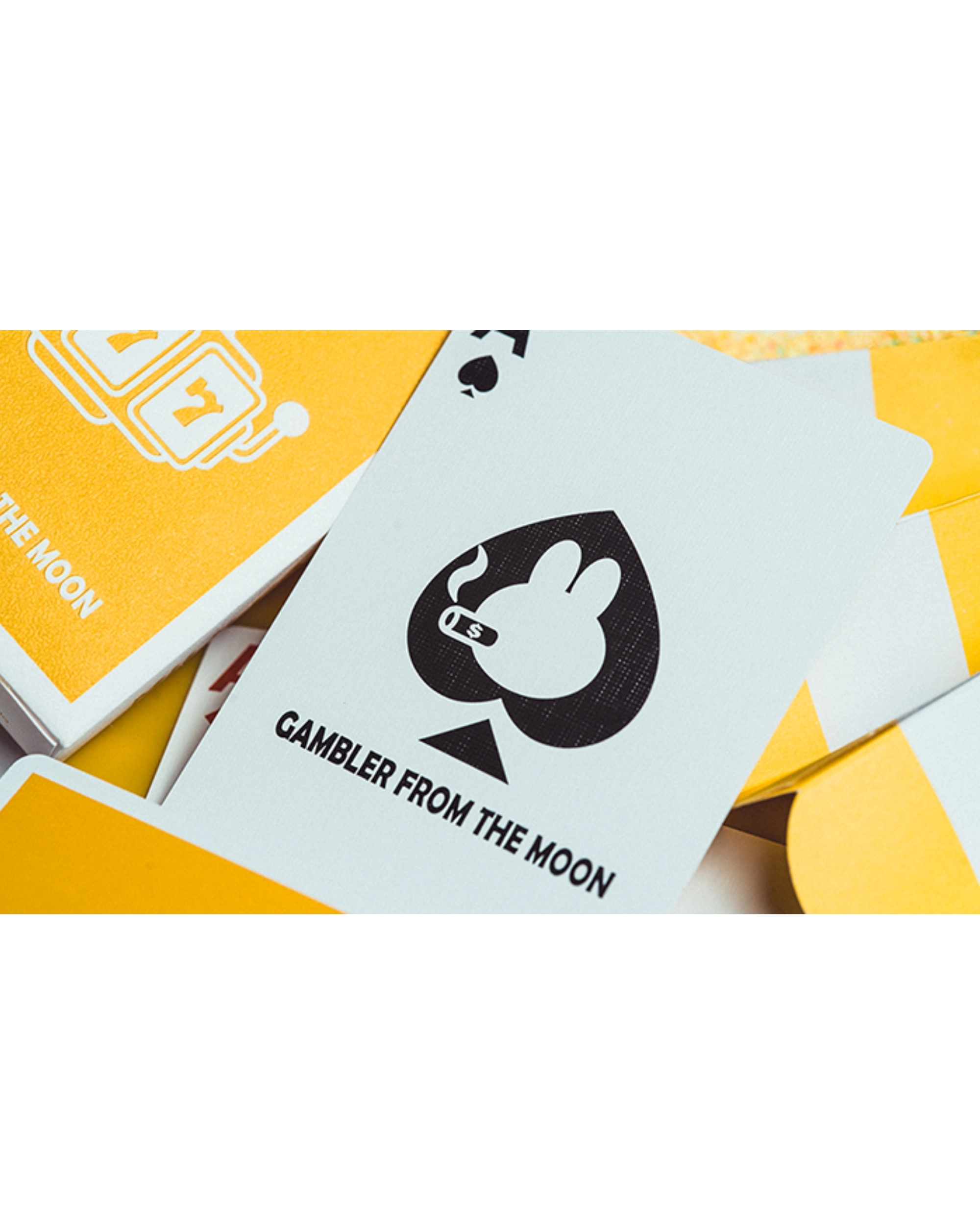 Gilded Milk Casino (Silver) Oyun Kartı by Bacon Playing Card Company
