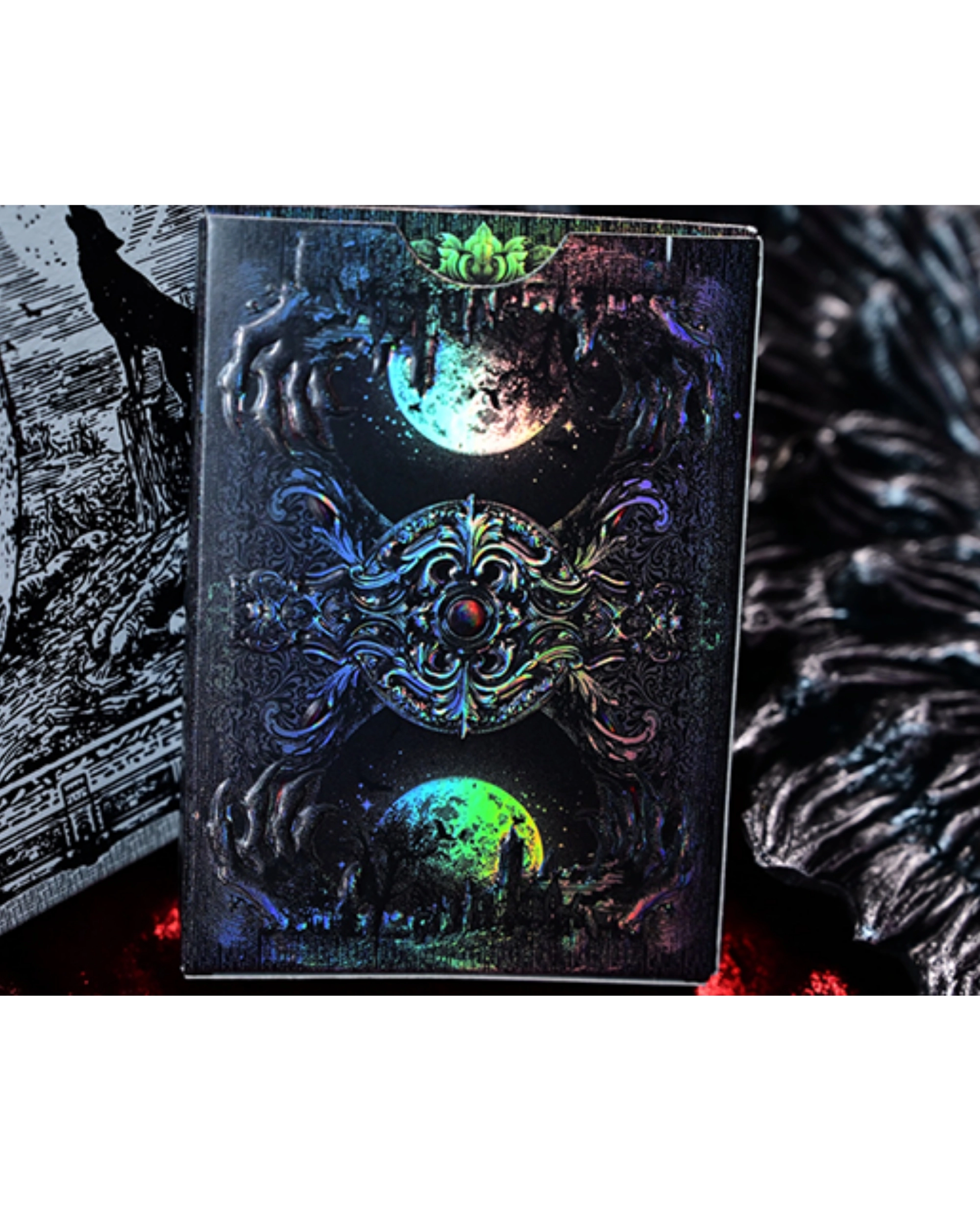 Trinity of Night - Werewolf HOLO Oyun Kartı by Evokad