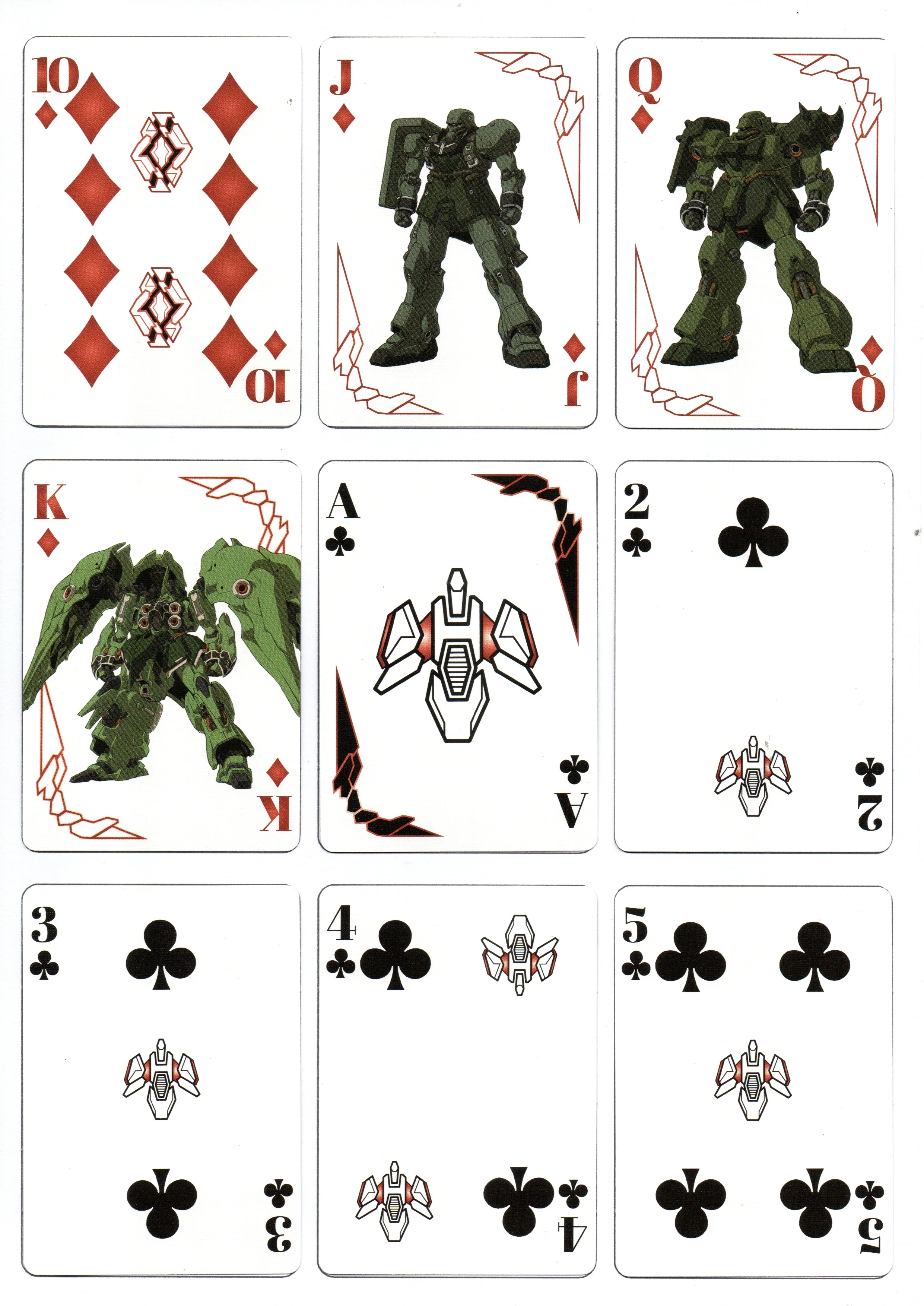 Bicycle | Gundam Unicorn Oyun Kartı