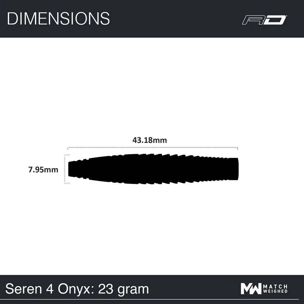 Red Dragon Seren 4  Onyx Pure Dart Oku 23gr