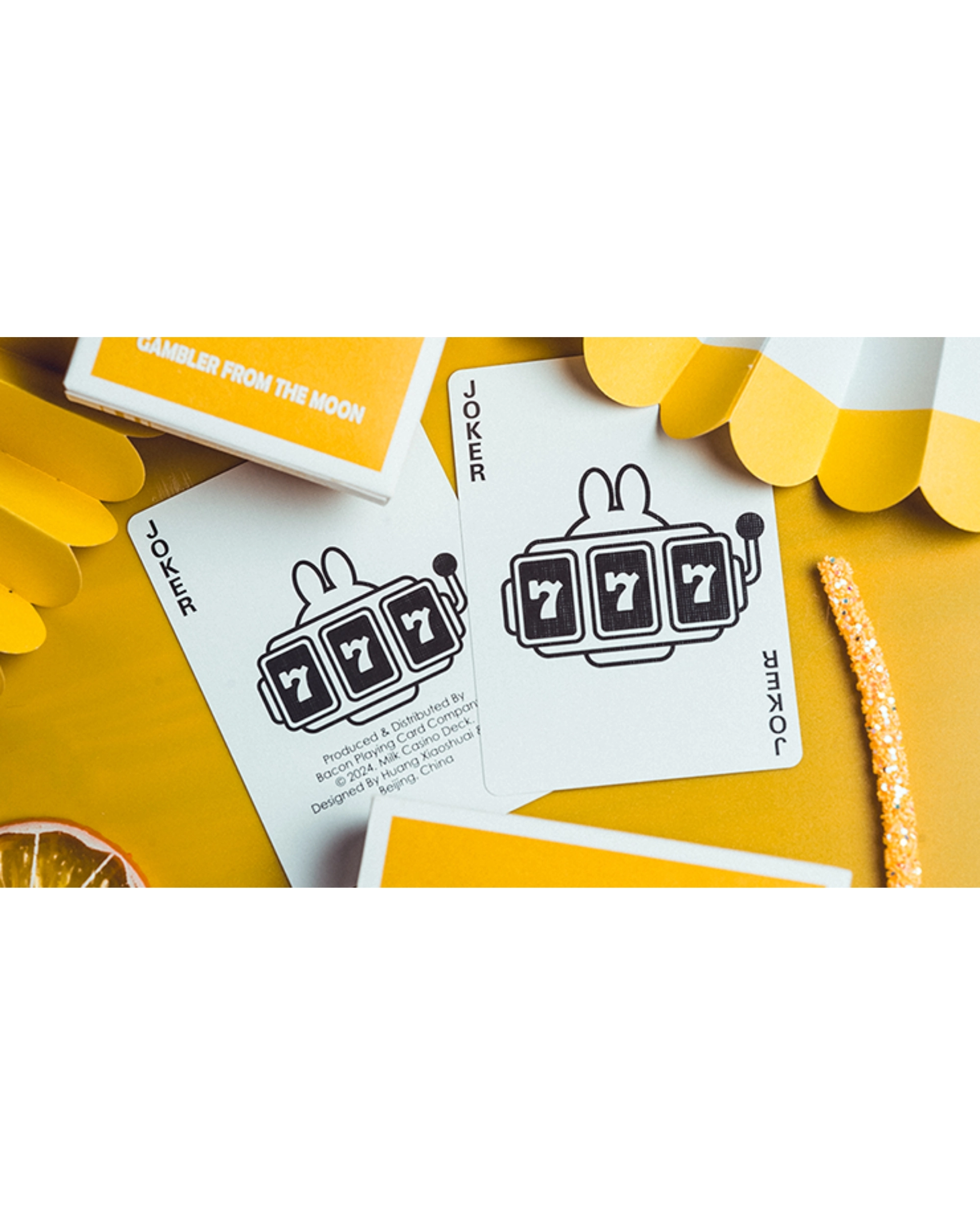 The Milk Casino Oyun Kartı by Bacon Playing Card Company
