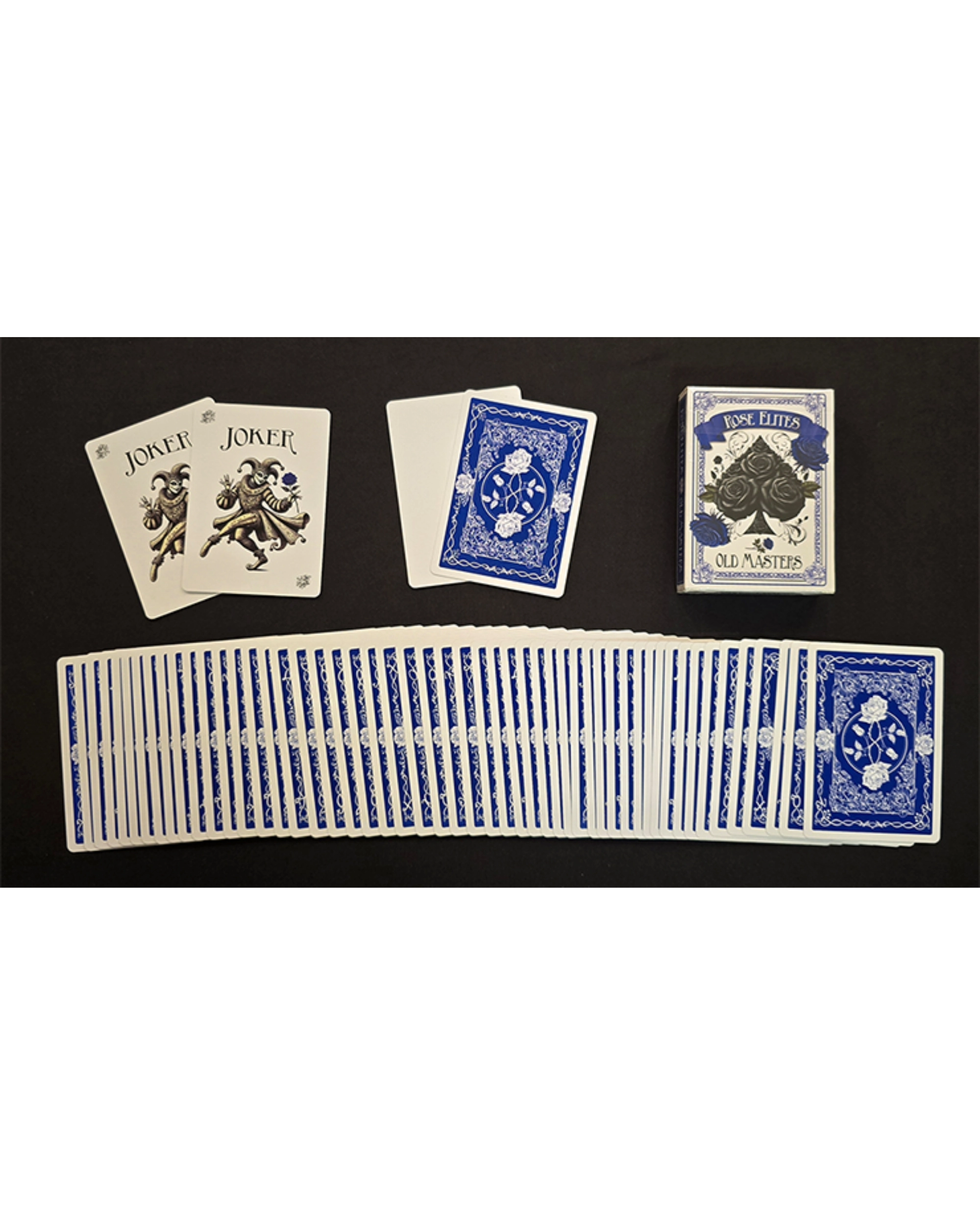Rose Elites - Old Masters (Blue) İşaretli Oyun Kartı