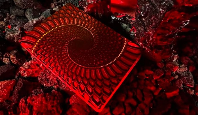 Draconian Crimson Oyun Kartları – Midnight Cards