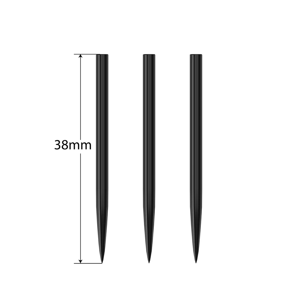 Harrows Steeltip Points Black