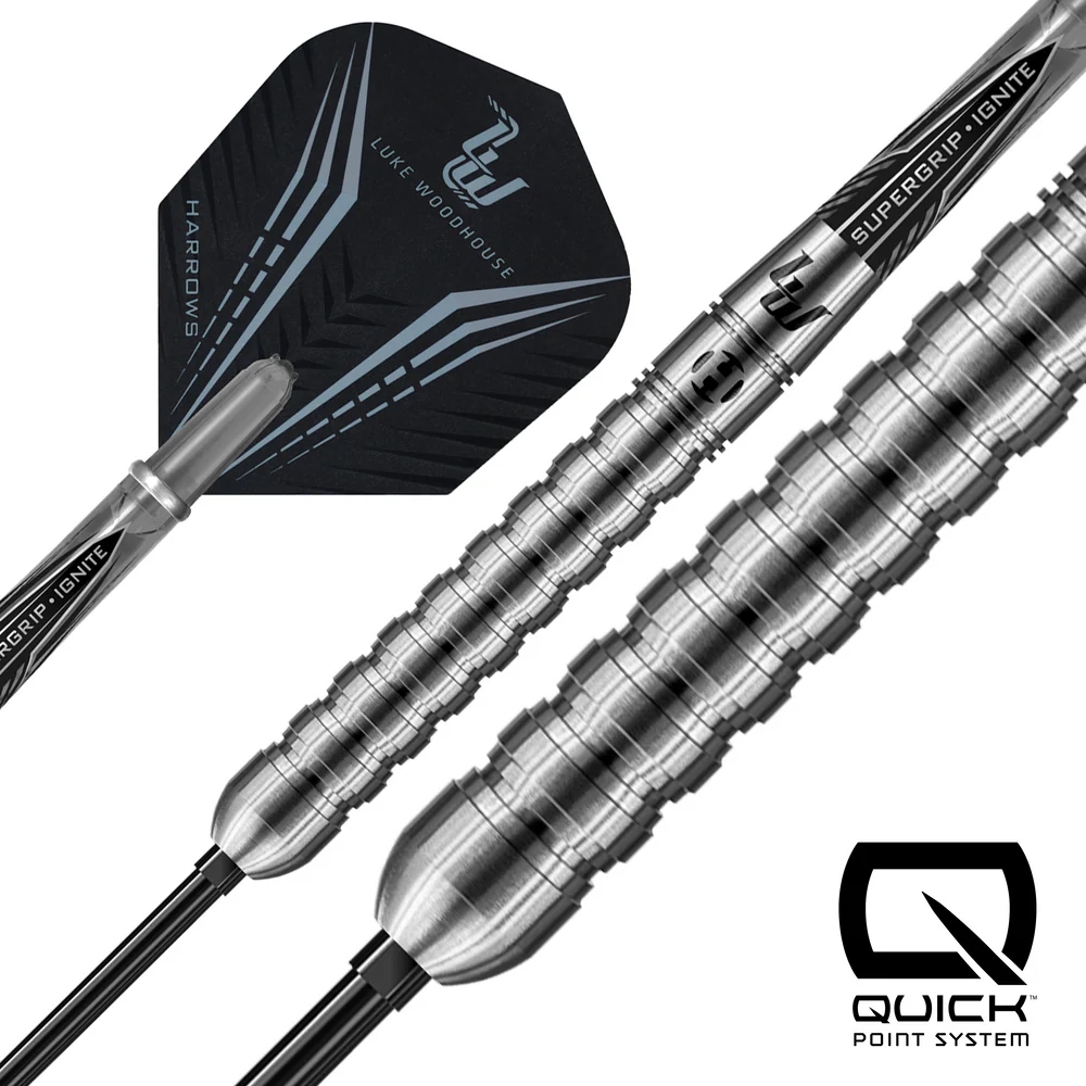Harrows Luke Woodhouse 90% Quick Point Dart Oku