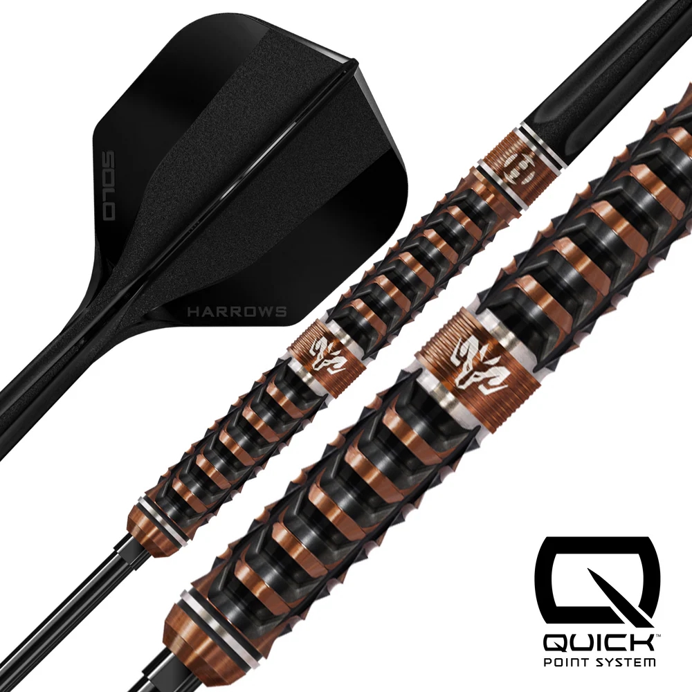 Harrows Wolfram Trinity 97% Quick Point Dart Oku