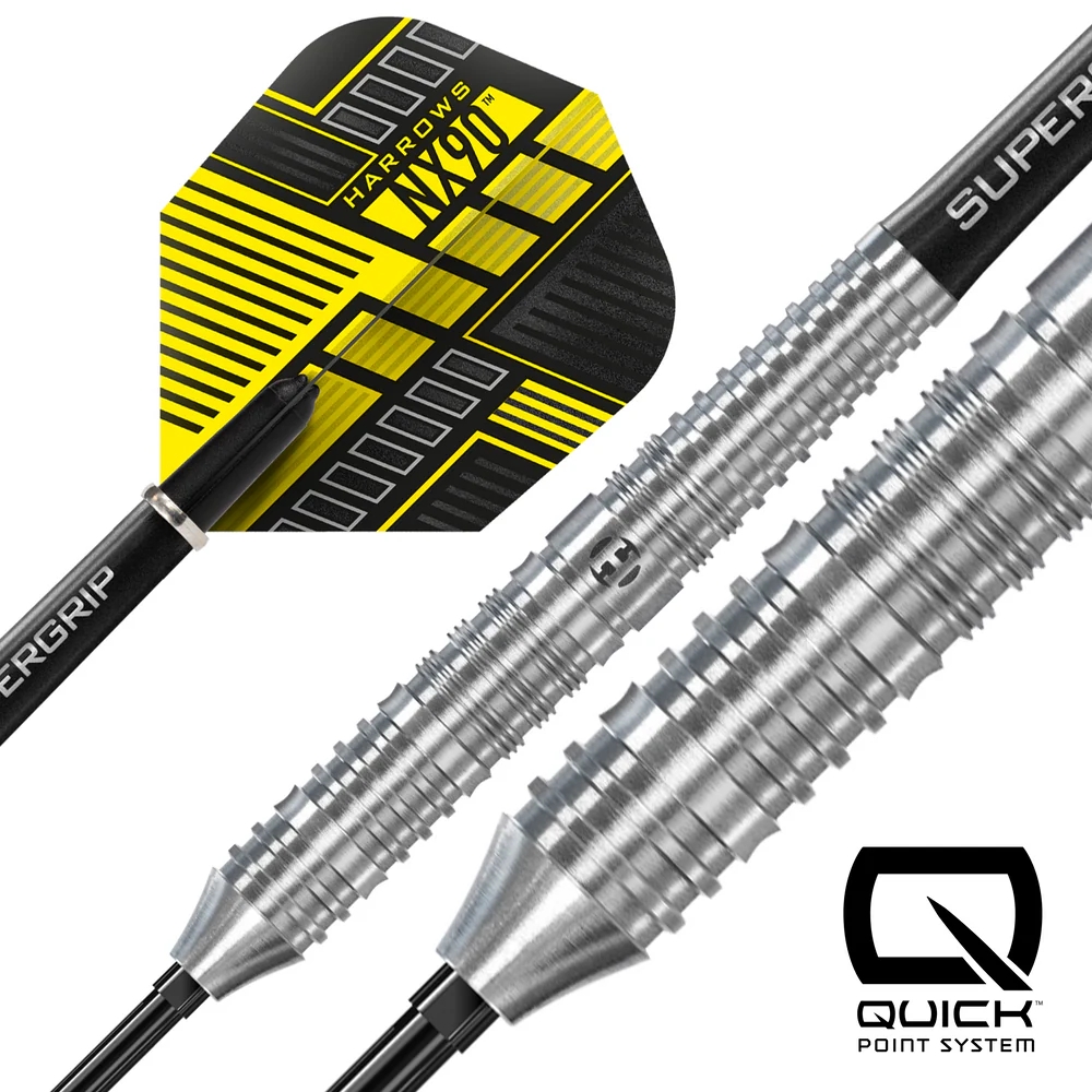 Harrows NX90 Parallel 90% Quick Point Dart Oku