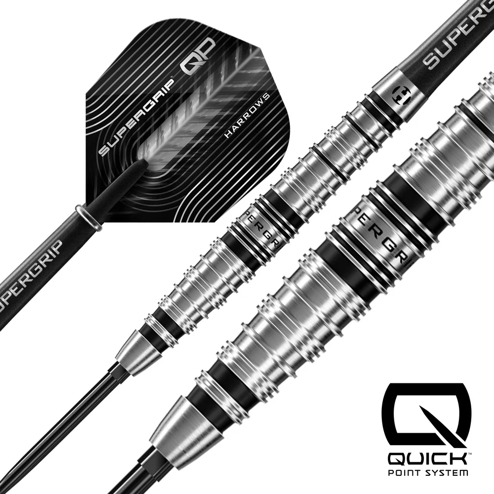 Harrows Supergrip QP Torpedo 90% Quick Point Dart Oku