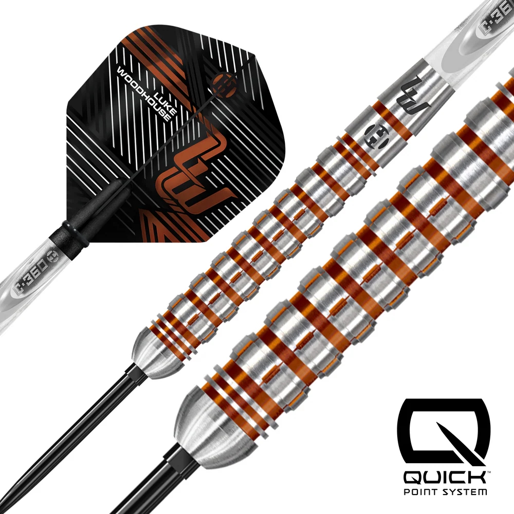 Harrows Luke Woodhouse 90% Series 2 Quick Point Dart Oku