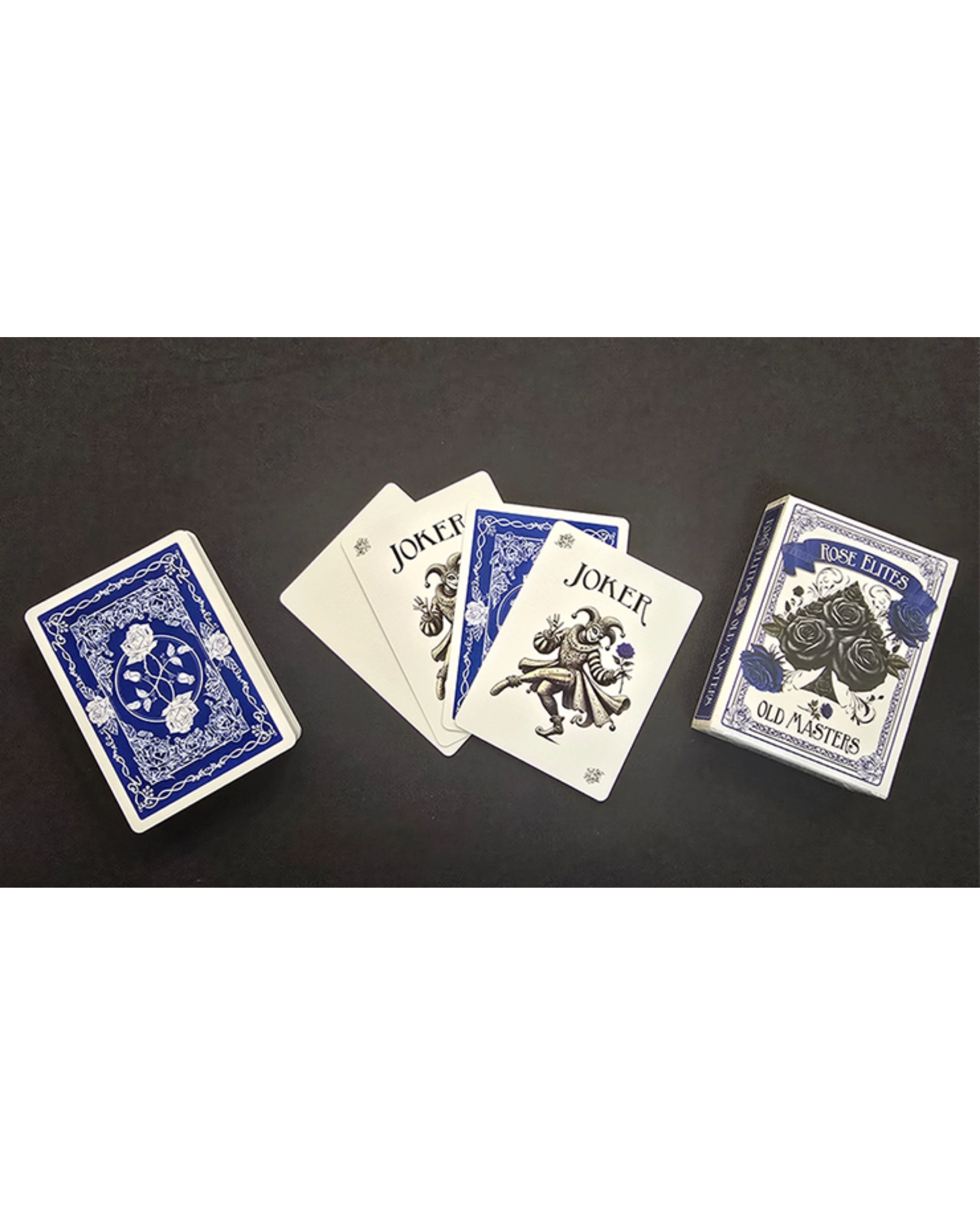 Rose Elites - Old Masters (Blue) İşaretli Oyun Kartı