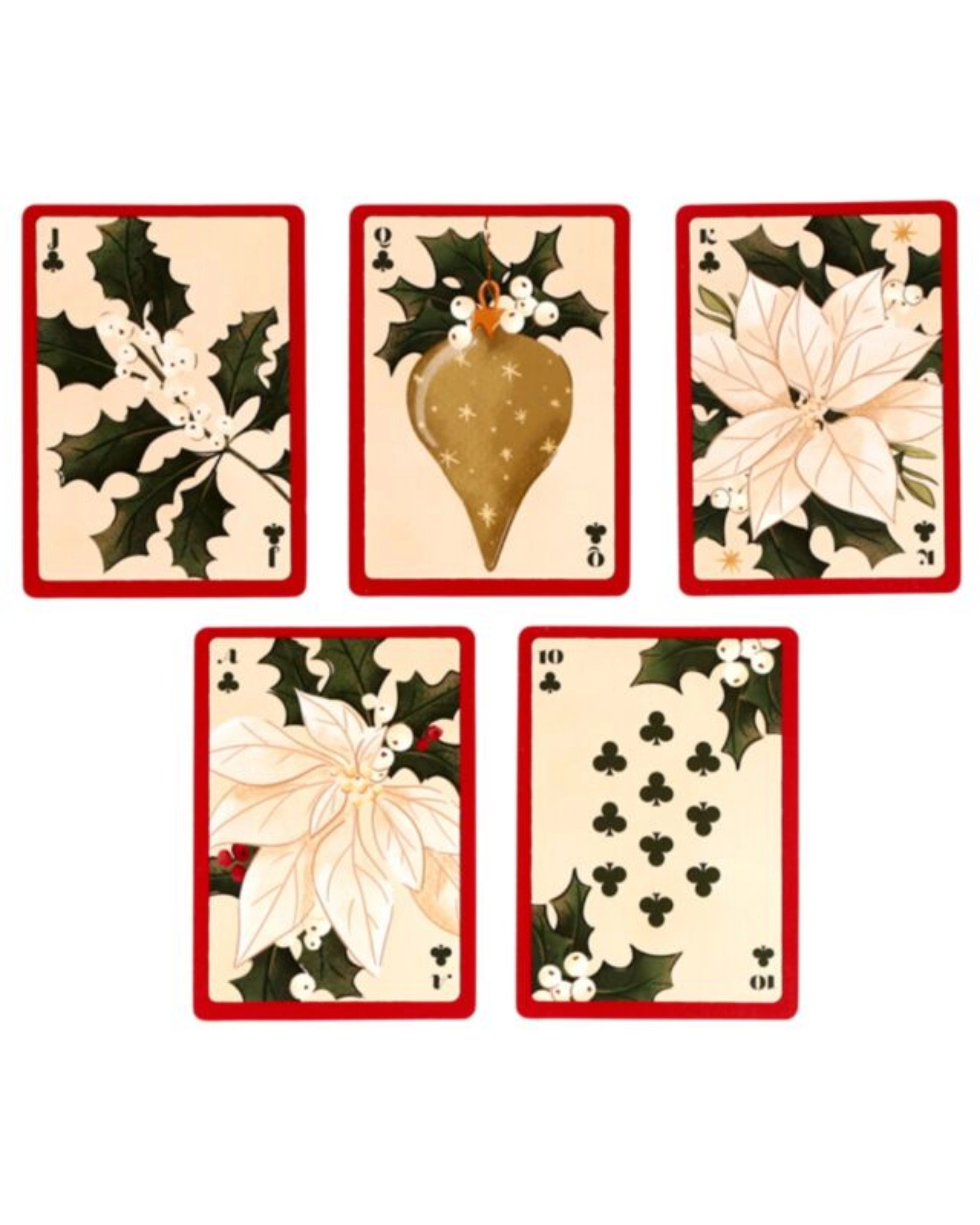 Christmas Botanicals Oyun Kartı by Puckator UK