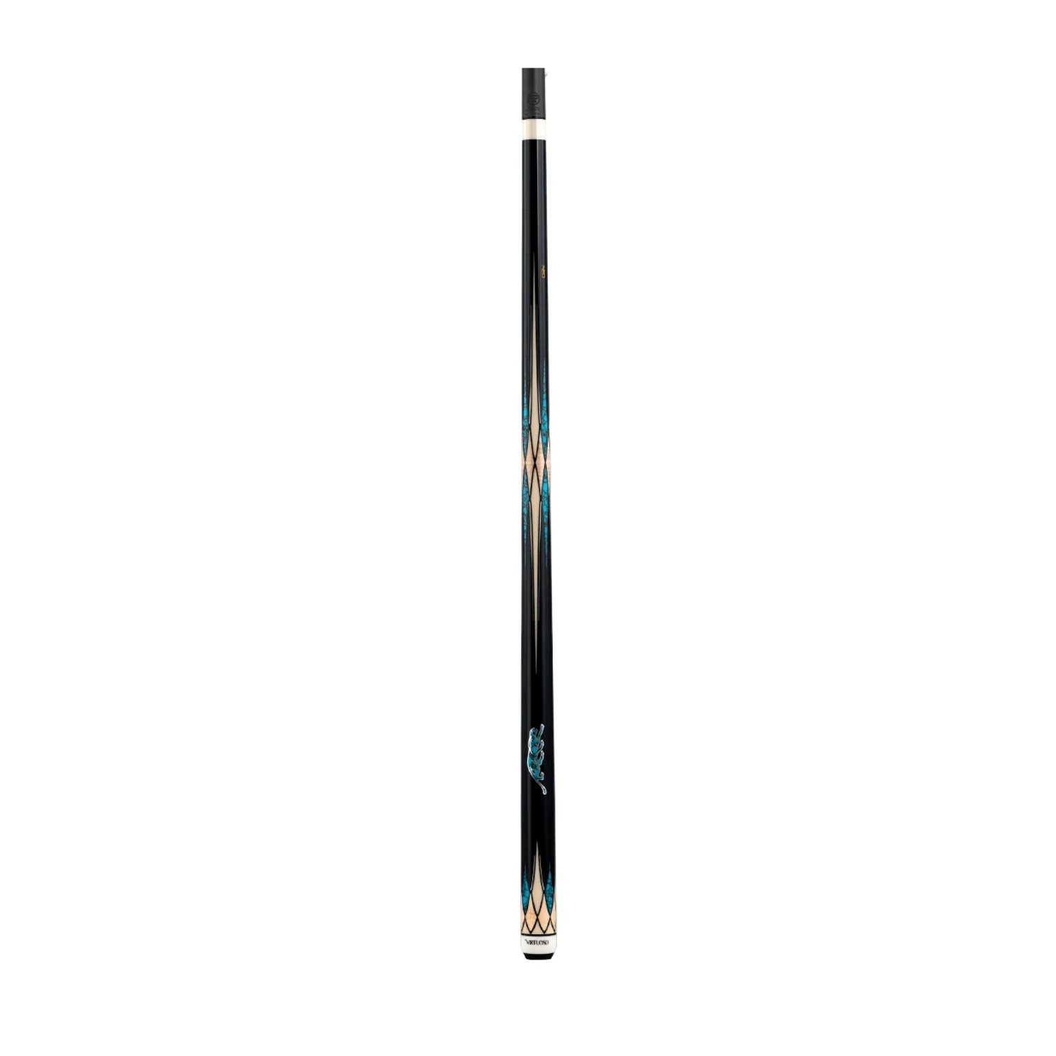 Virtuoso 8-point Black Blue/Ivory/Maple CRM Carom Cue by Predator