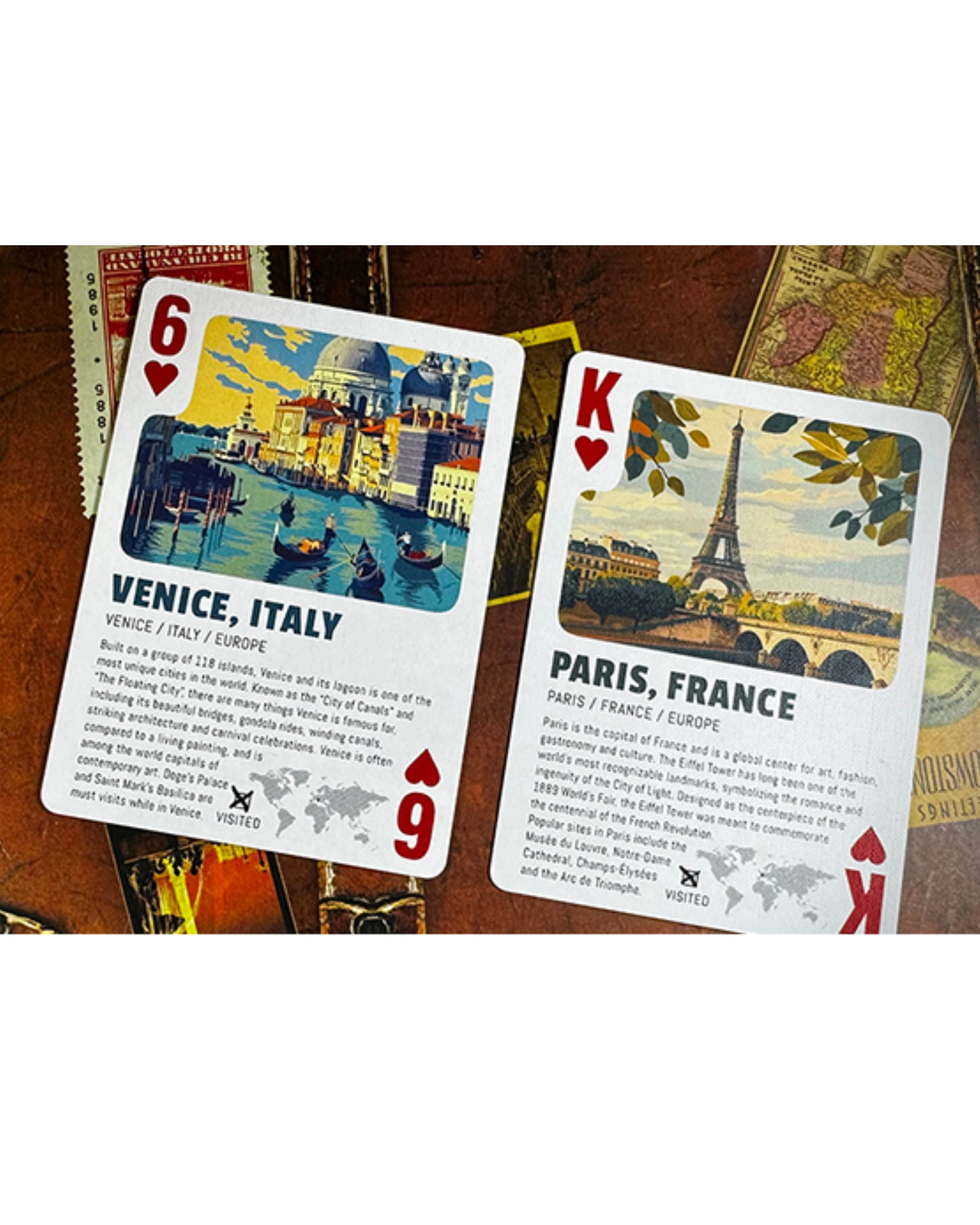 Travel the World Volume 1 Oyun Kartı by Midnight Cards
