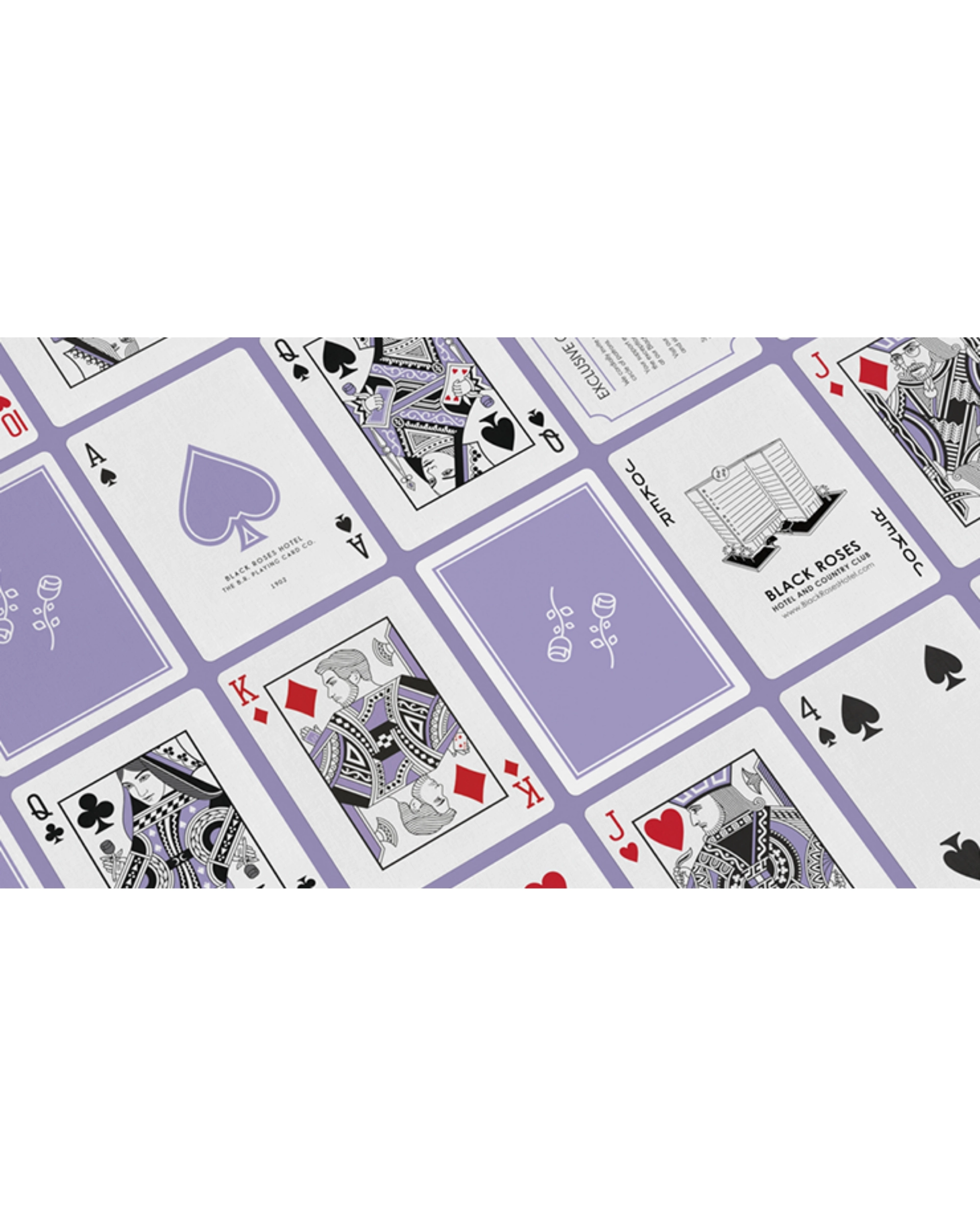 Black Roses Hotel V4 Oyun Kartı | USPCC