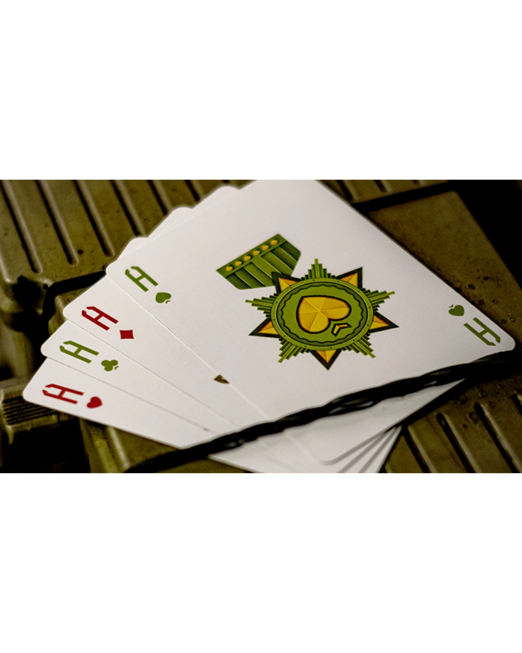 Military Oyun Kartı by Riffle Shuffle | USPCC