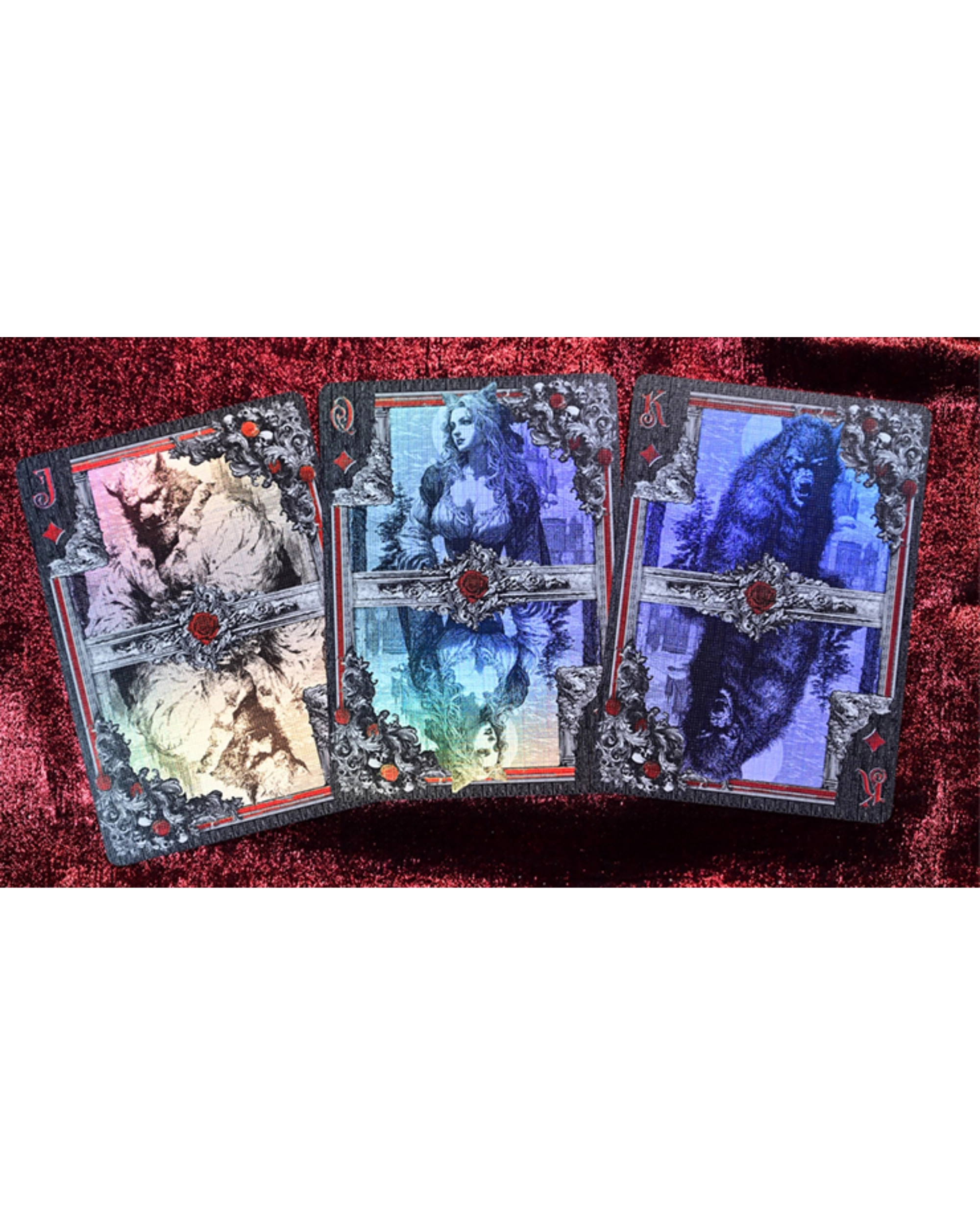 Trinity of Night - Werewolf HOLO Oyun Kartı by Evokad