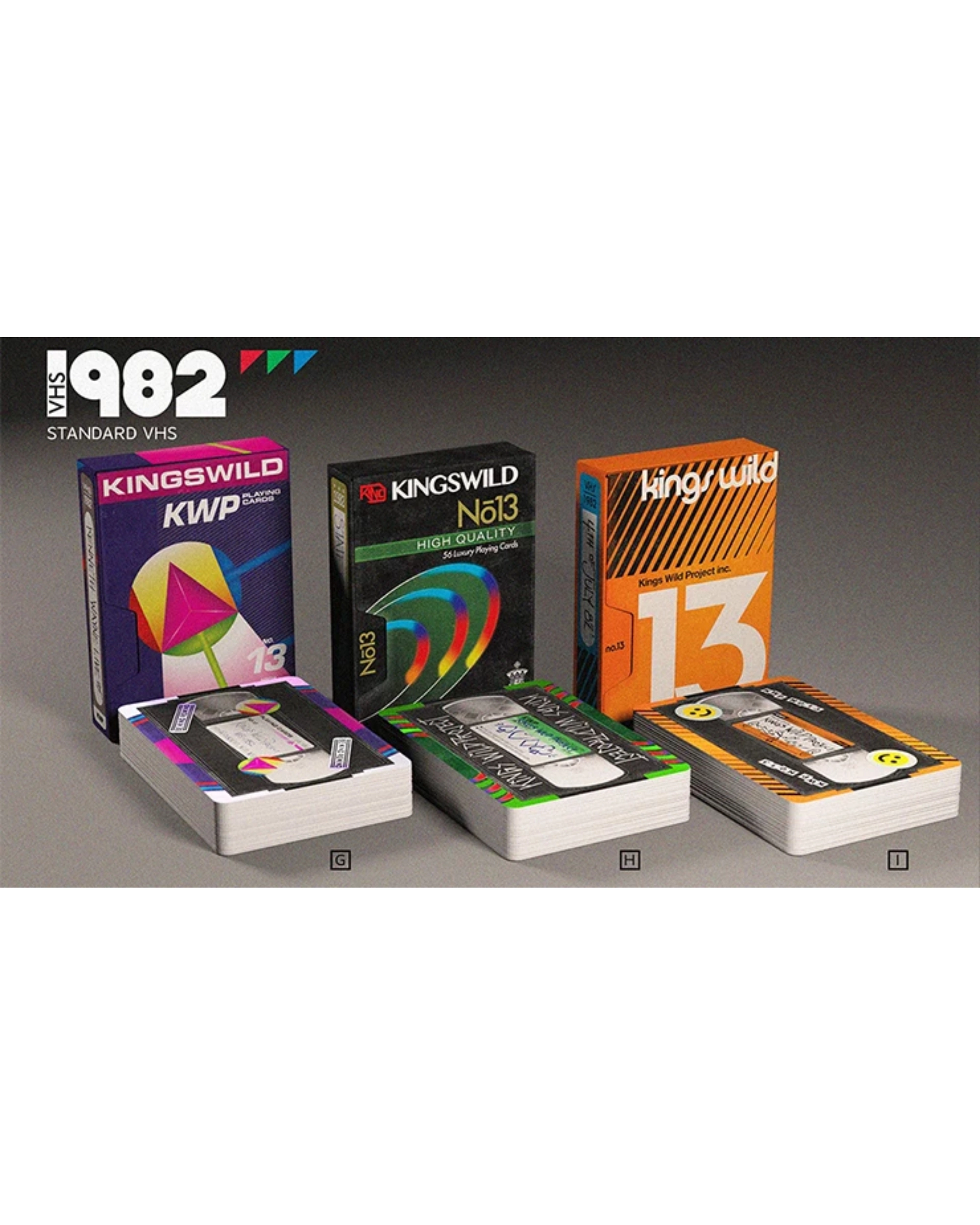 1982 VHS-Kenneth Oyun Kartı by Kings Wild Project