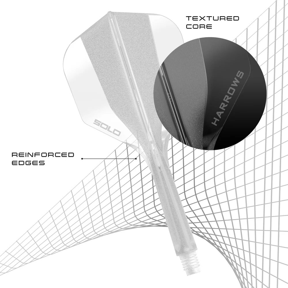 Harrows Solo: Integrated Flight and Shaft - Clear               