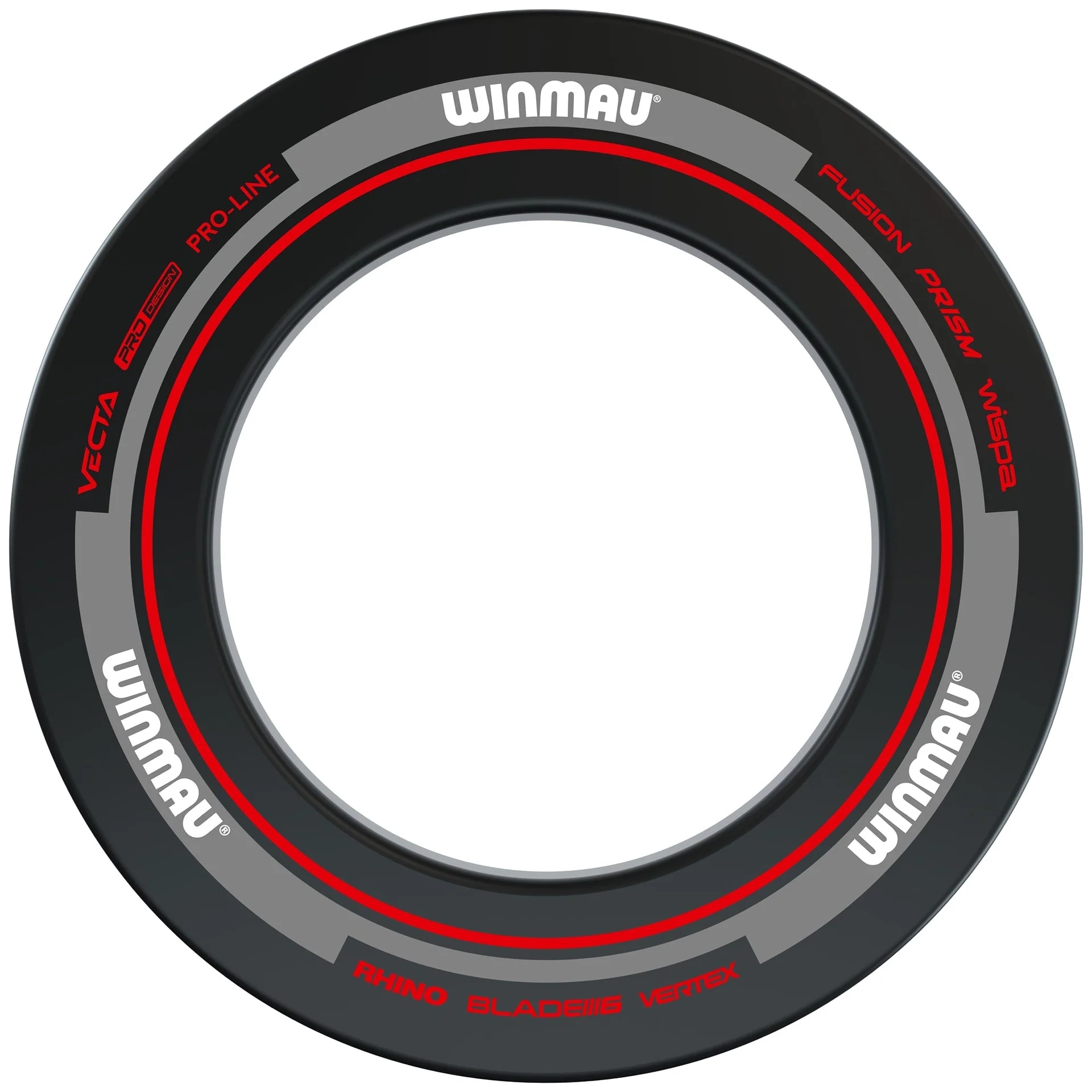 Advance Black/Red Dartboard Surround