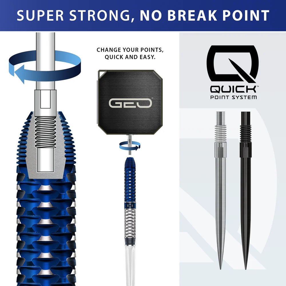 Harrows Geo 01 90% Quick Point Dart Oku