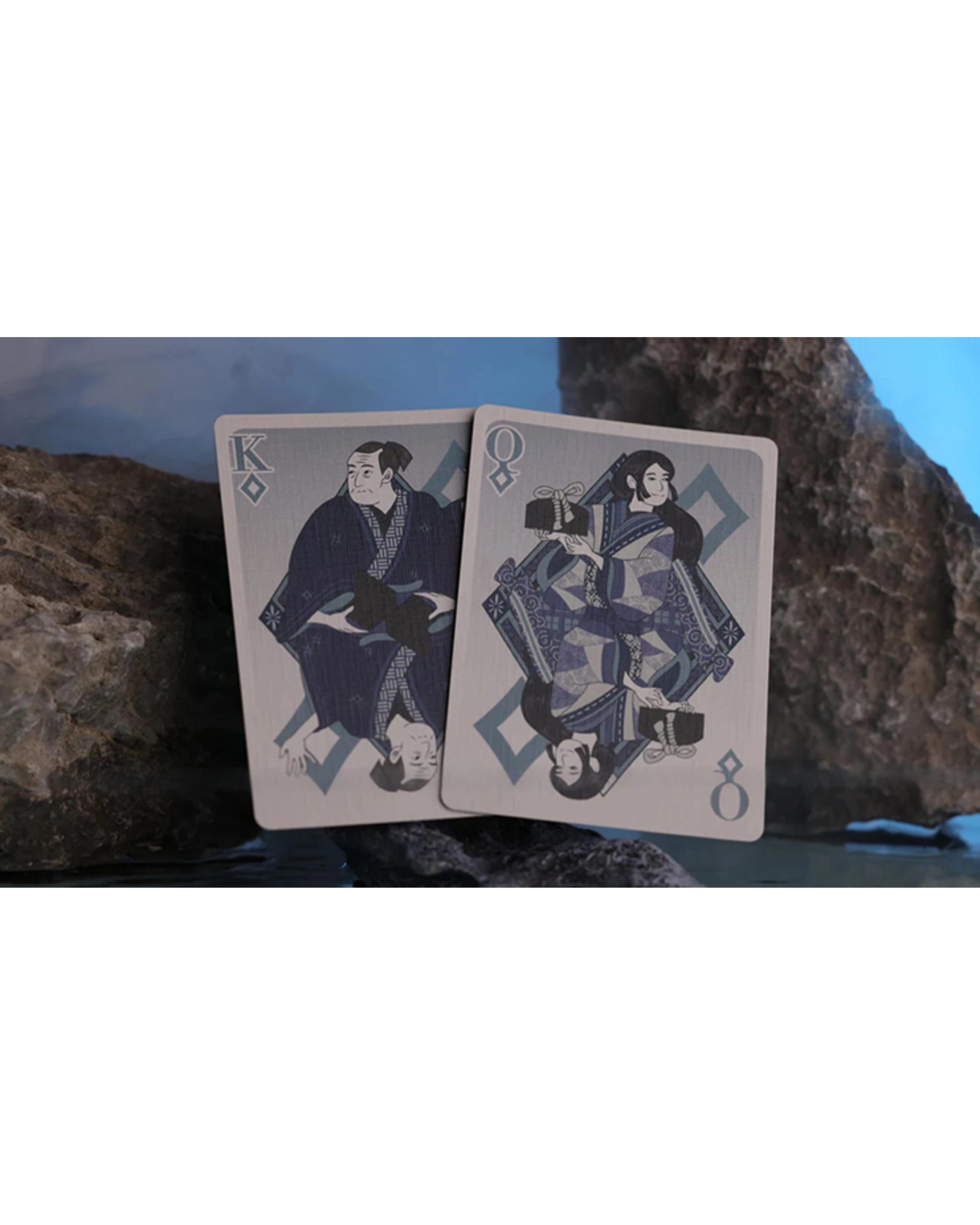 Urashima Tarou (Blue) Origami Oyun Kartı