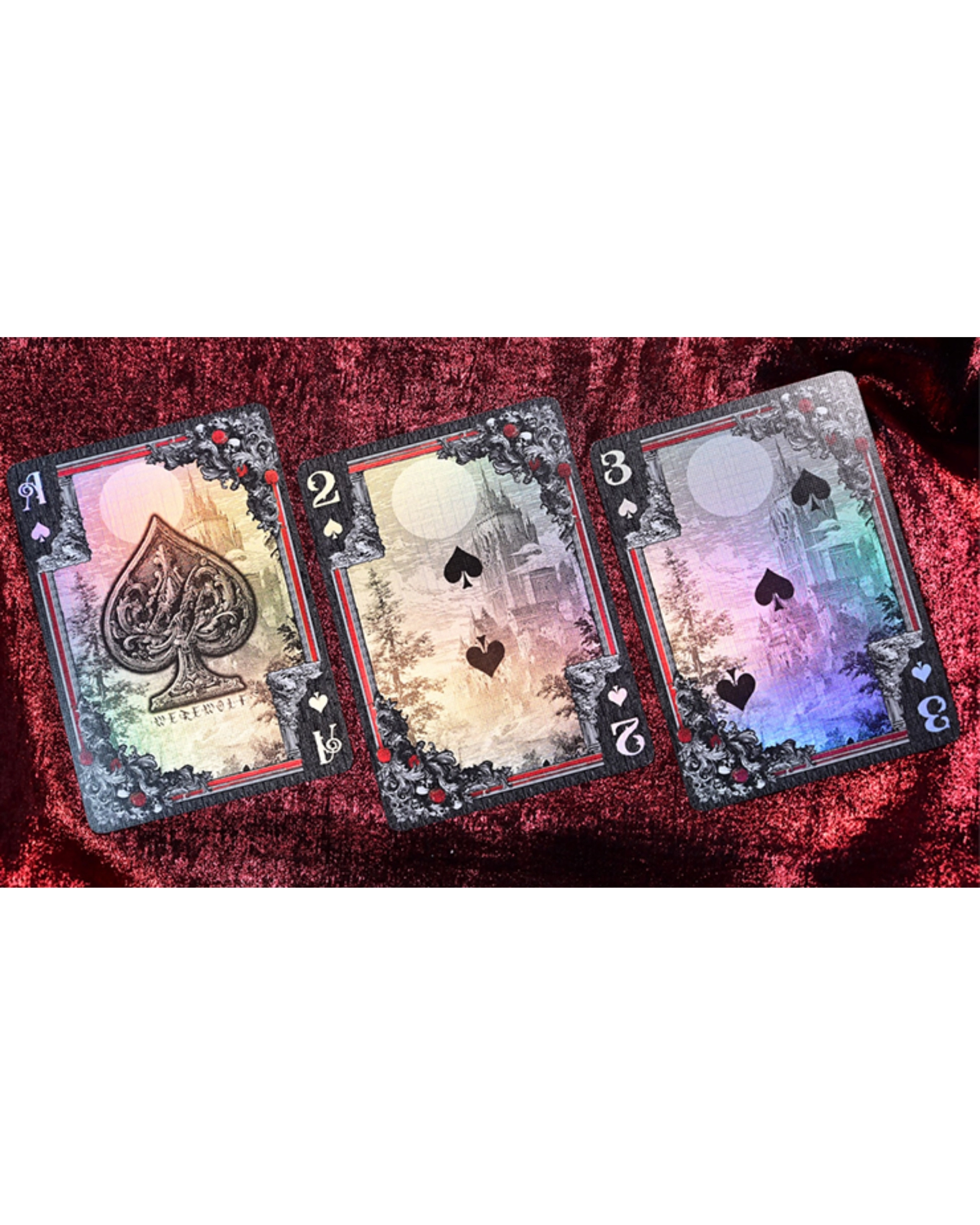 Trinity of Night - Werewolf HOLO Oyun Kartı by Evokad