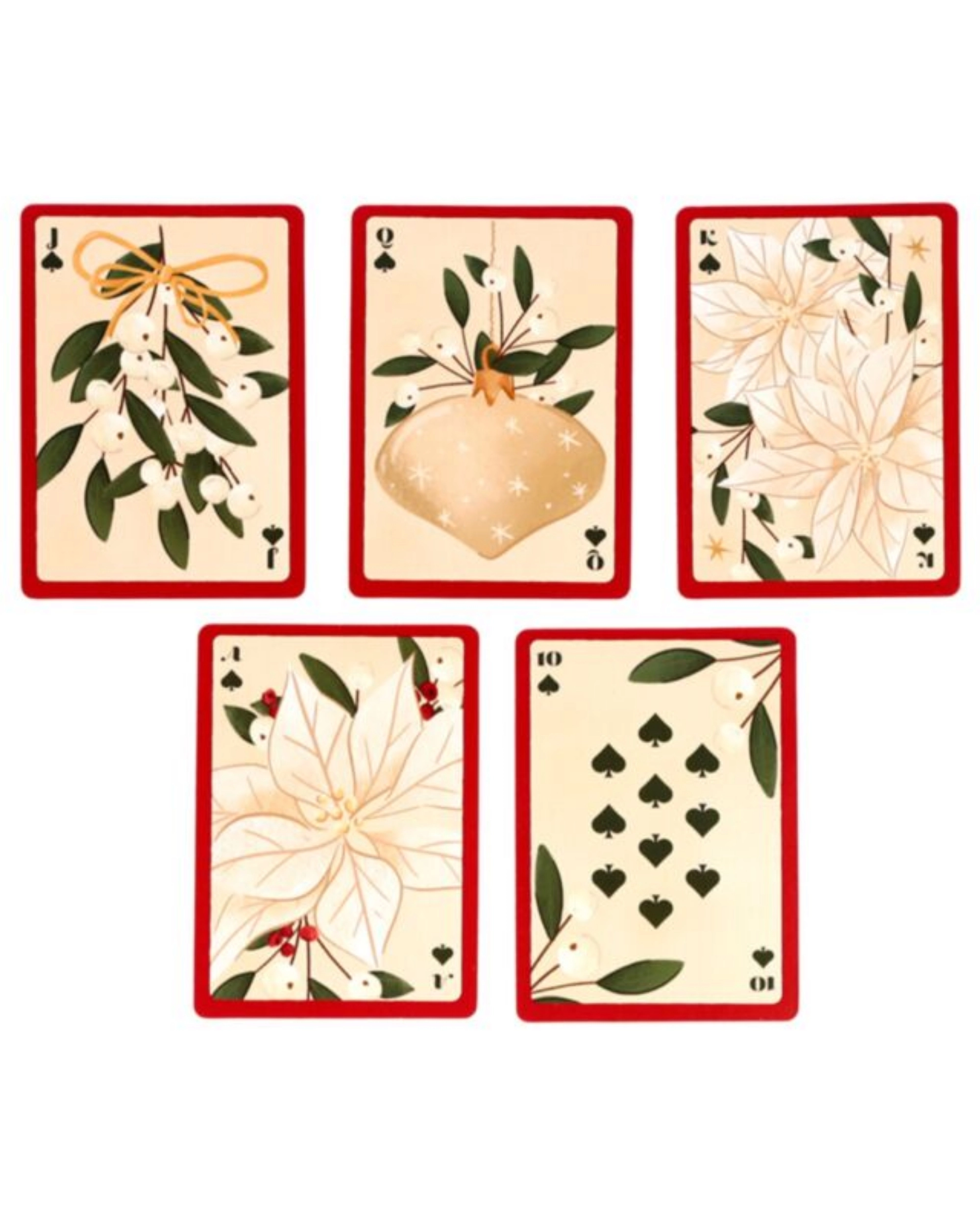 Christmas Botanicals Oyun Kartı by Puckator UK