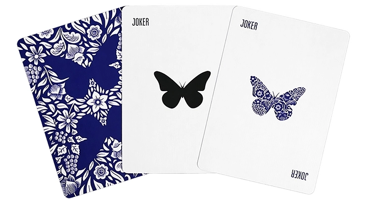 Butterfly Oyun Kartı Marked (Blue) 3rd Edition by Ondrej Psenicka 