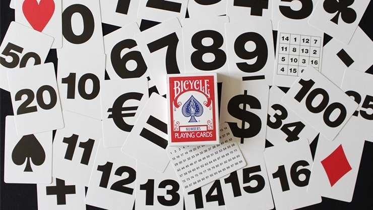 Bicycle | Special Numbers Red Oyun Kartı