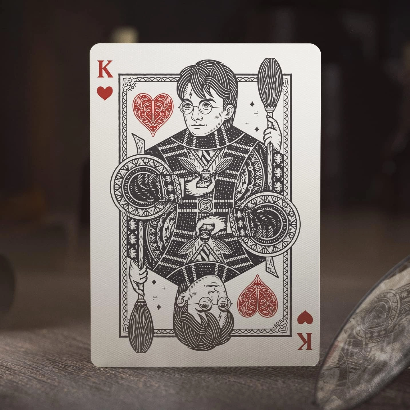Theory11 | Harry Potter Deck-Green (Slytherin) Oyun Kartı